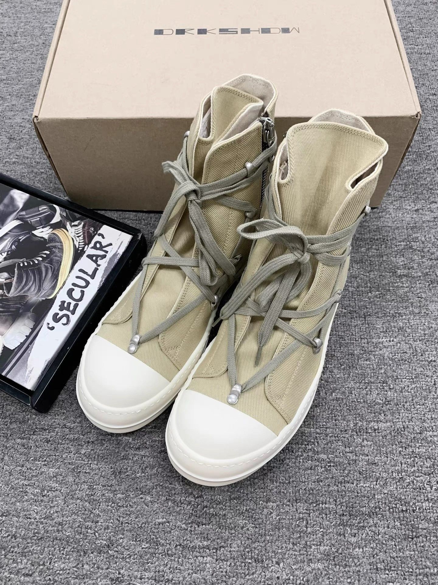 Rick Owens Rick Owens 25SS Pentagram High-Top Converse K34 Size US 6 / IT 36 - 1 Thumbnail