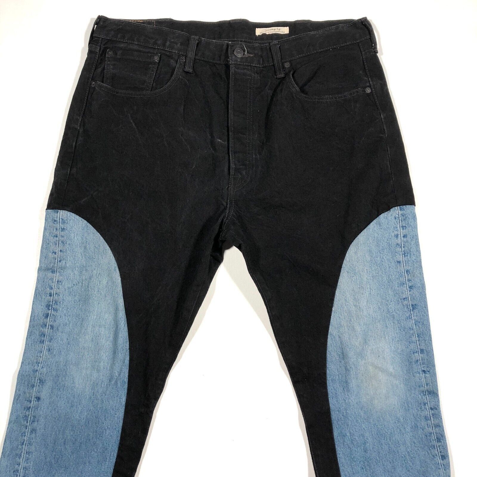 Levi's Custom 1 of 1 Daryl Evangelista Designer Jeans Pants 38x30 Size US 38 / EU 54 - 3 Thumbnail
