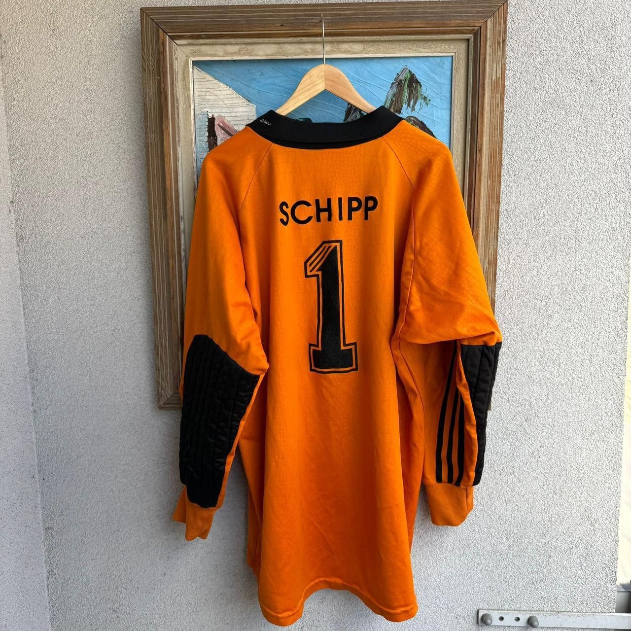 Adidas 90s Vintage Adidas Crazy Design GK Template Rare Jersey Size US L / EU 52-54 / 3 - 6 Thumbnail