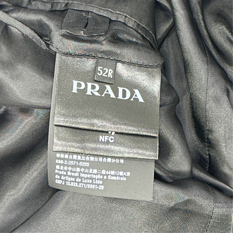 Prada Prada Black Casual Long Sleeve Suit Jacket-2506 Size US XL / EU 56 / 4 - 5 Thumbnail