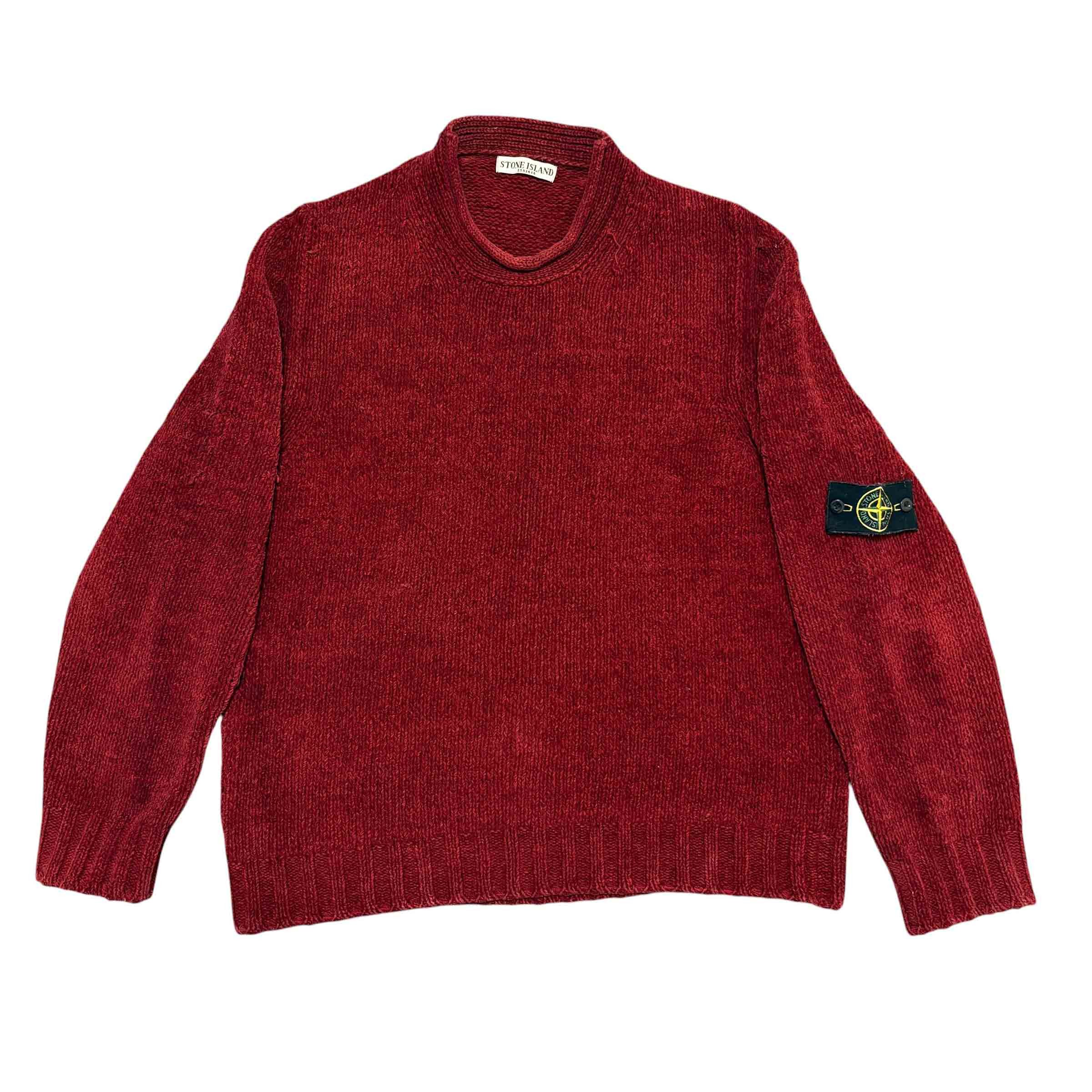 Vintage Stone Island Sweater 2001 Chenille Paul Harvey