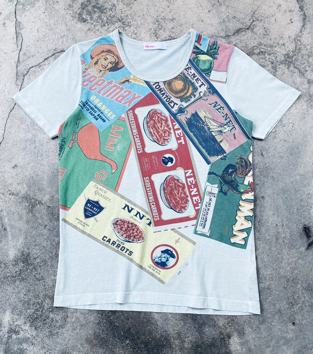Ne-Net Vintage Y2k Ne-Net Art Rare Tees Size S / US 4 / IT 40 - 1 Thumbnail