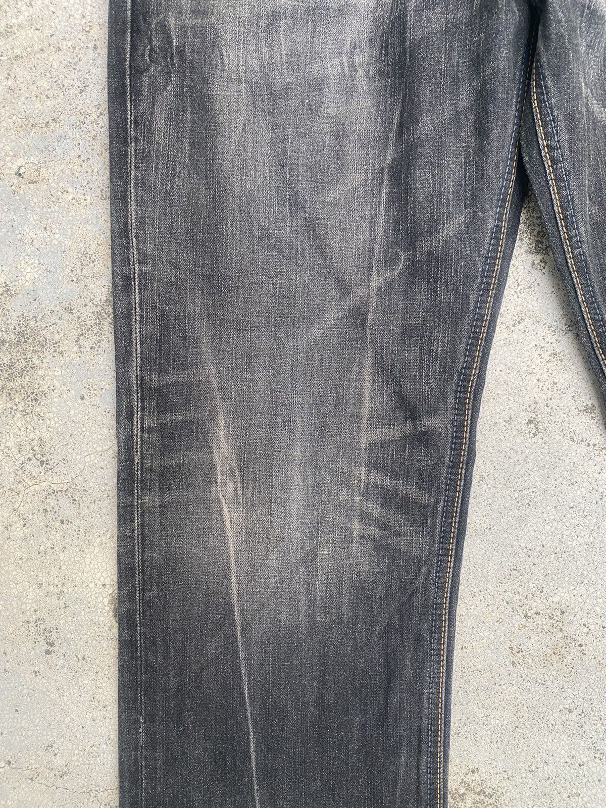 Japanese Brand × Vintage × Wrangler Vintage y2k Wrangler Faded Claw Mark Jeans Size US 32 / EU 48 - 8 Thumbnail