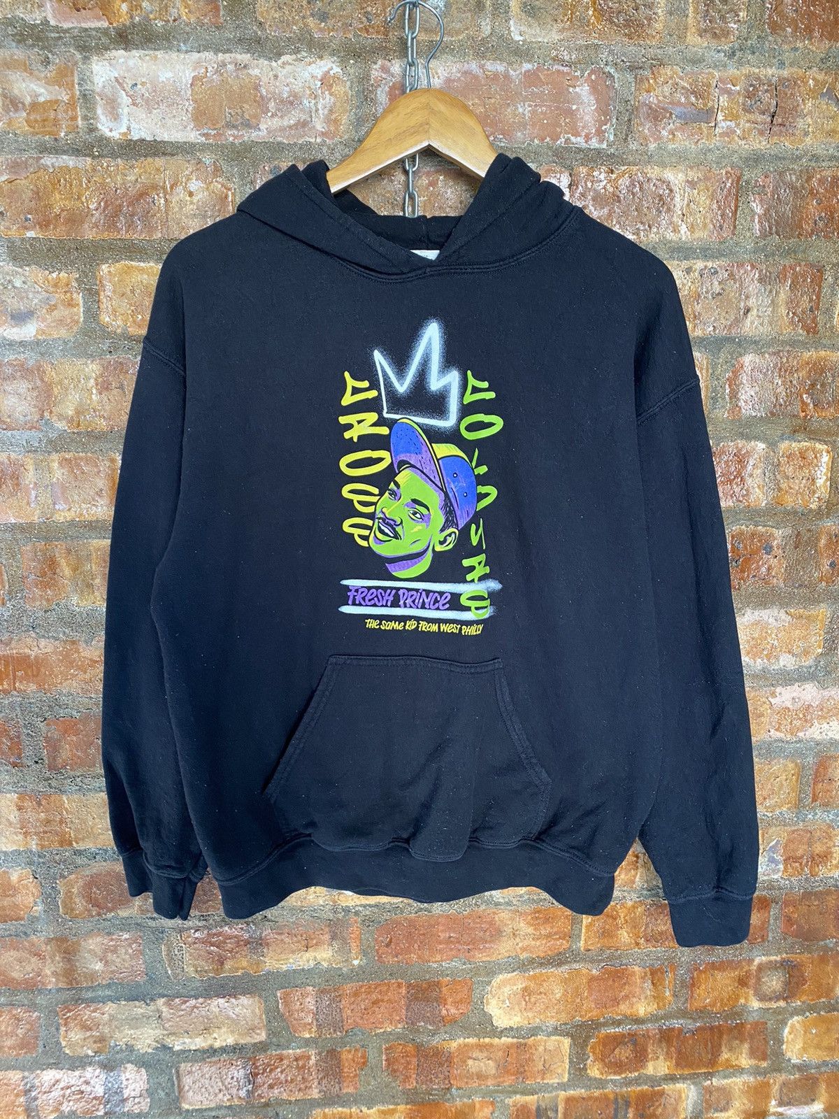Cross Colours 1990s Cross Colours: Will Smith "Fresh Prince” hoodie Size US M / EU 48-50 / 2 - 4 Thumbnail