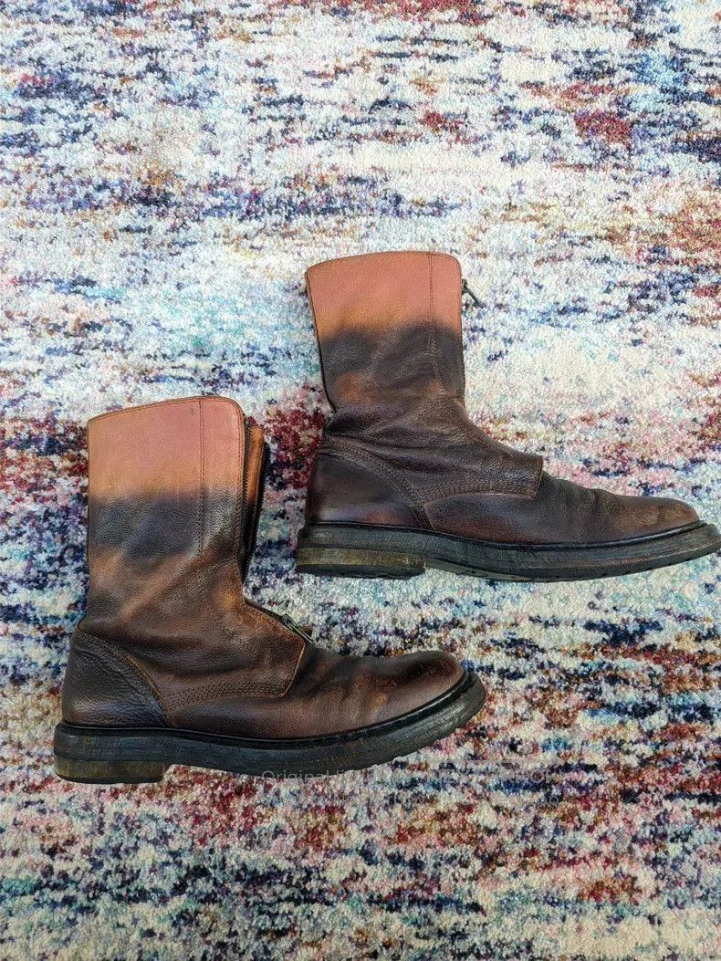 Ann Demeulemeester Ann Demeulemeester Men's Combat Boots Size 43. Size US 11 / EU 44 - 3 Thumbnail