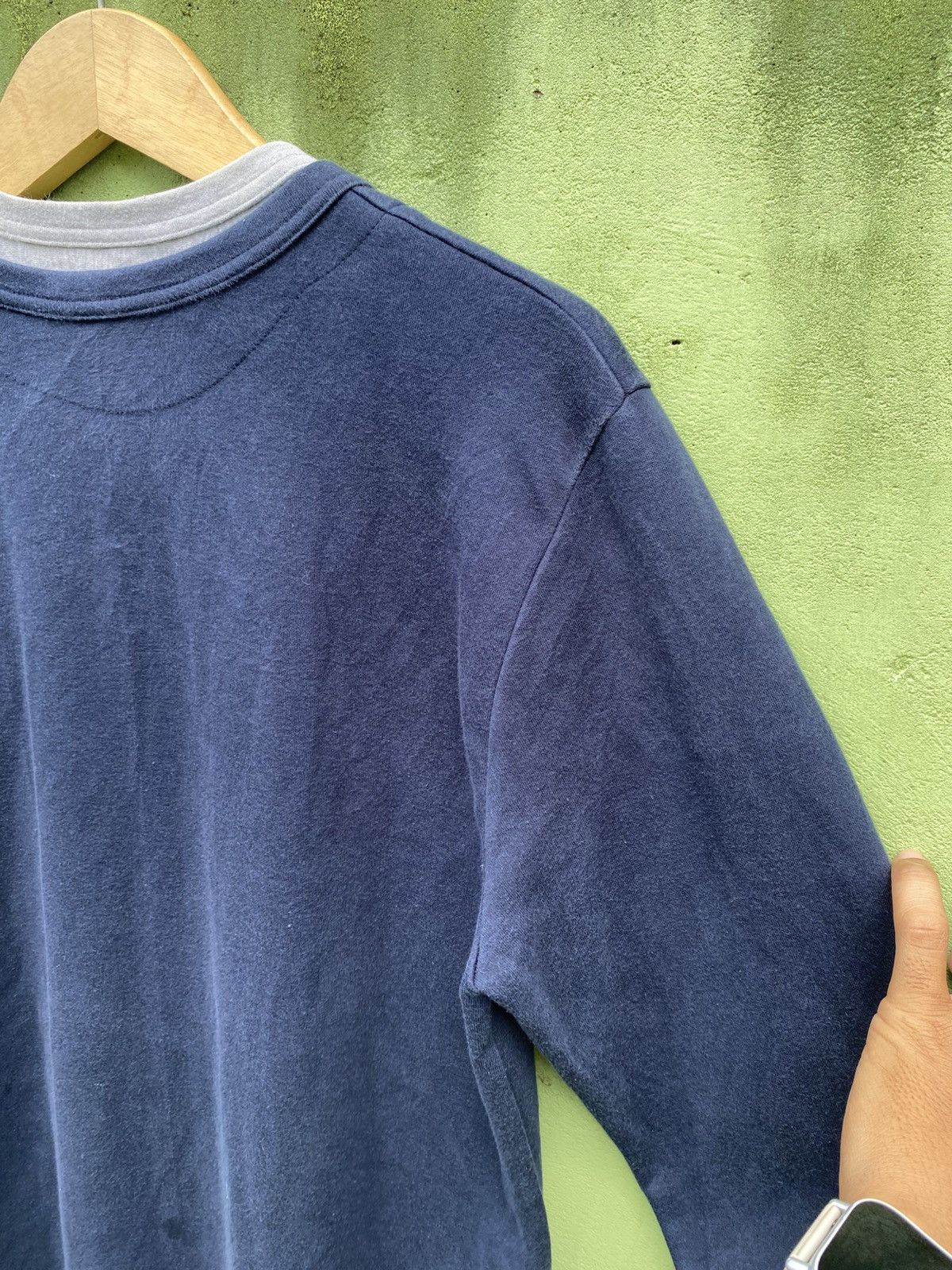 Japanese Brand Japanese Vintage Brillian Luxury Mania Henley Longsleeve Tee Size US L / EU 52-54 / 3 - 12 Thumbnail
