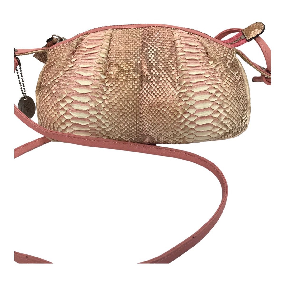 Hysteric Glamour × If Six Was Nine × Japanese Brand Pink Snakeskin Exotic Leather Sling Bag Size ONE SIZE - 2 Thumbnail