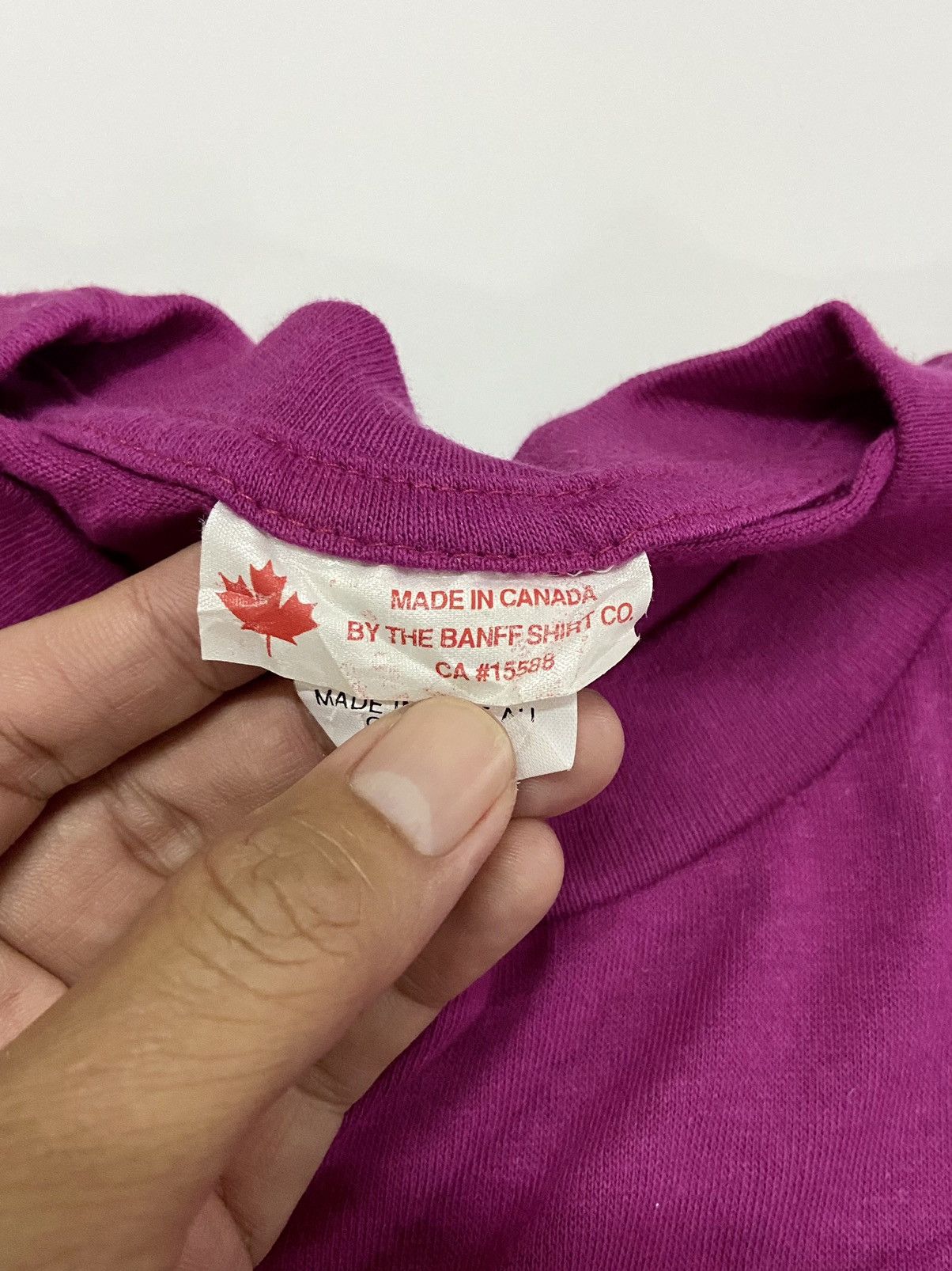 Vintage VINTAGE BANNFF NATIONAL PARK TEE Size US L / EU 52-54 / 3 - 13 Thumbnail