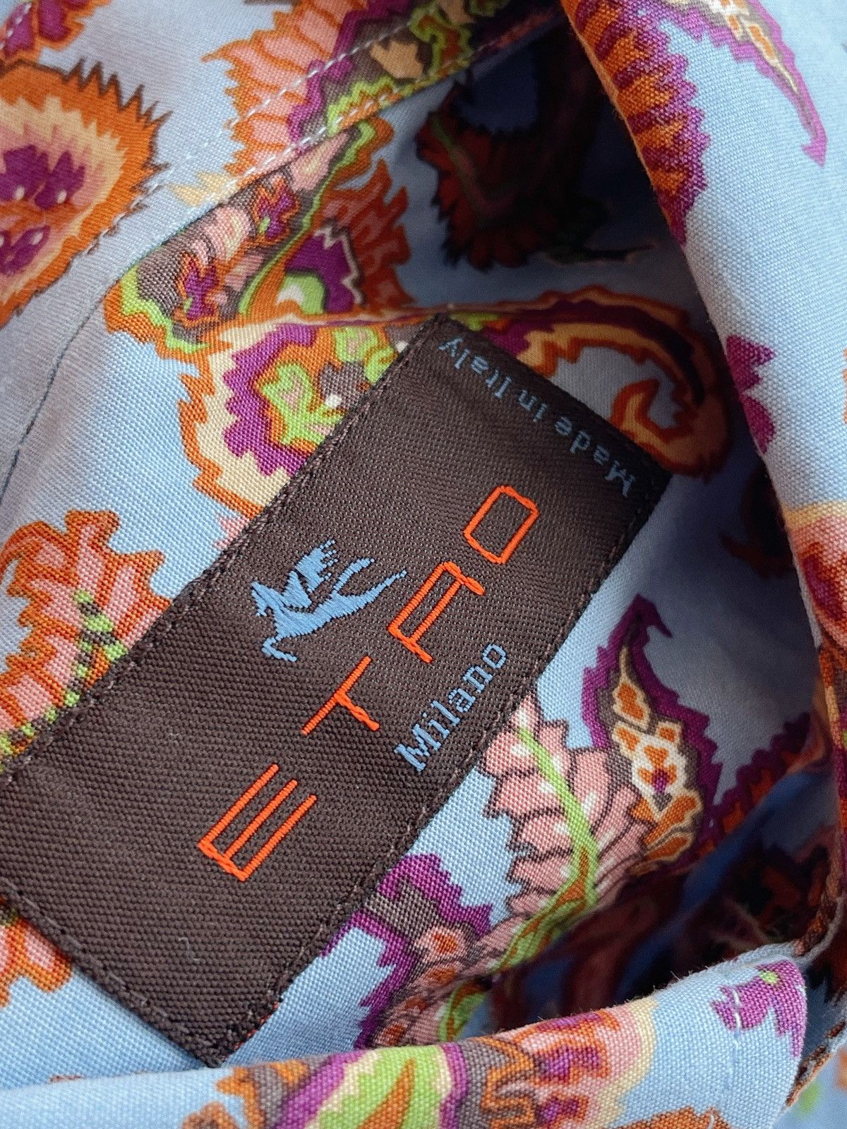 Etro Etro Milano Paisley Shirt Size US L / EU 52-54 / 3 - 9 Thumbnail