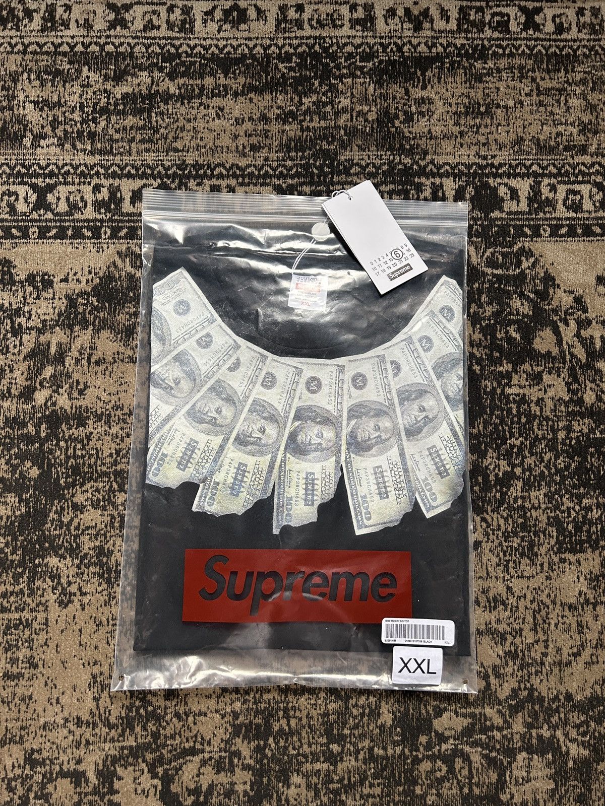 Maison Margiela × Supreme Supreme x Maison Margiela MM6 Money Tee SS26 Size US XXL / EU 58 / 5 - 2 Thumbnail