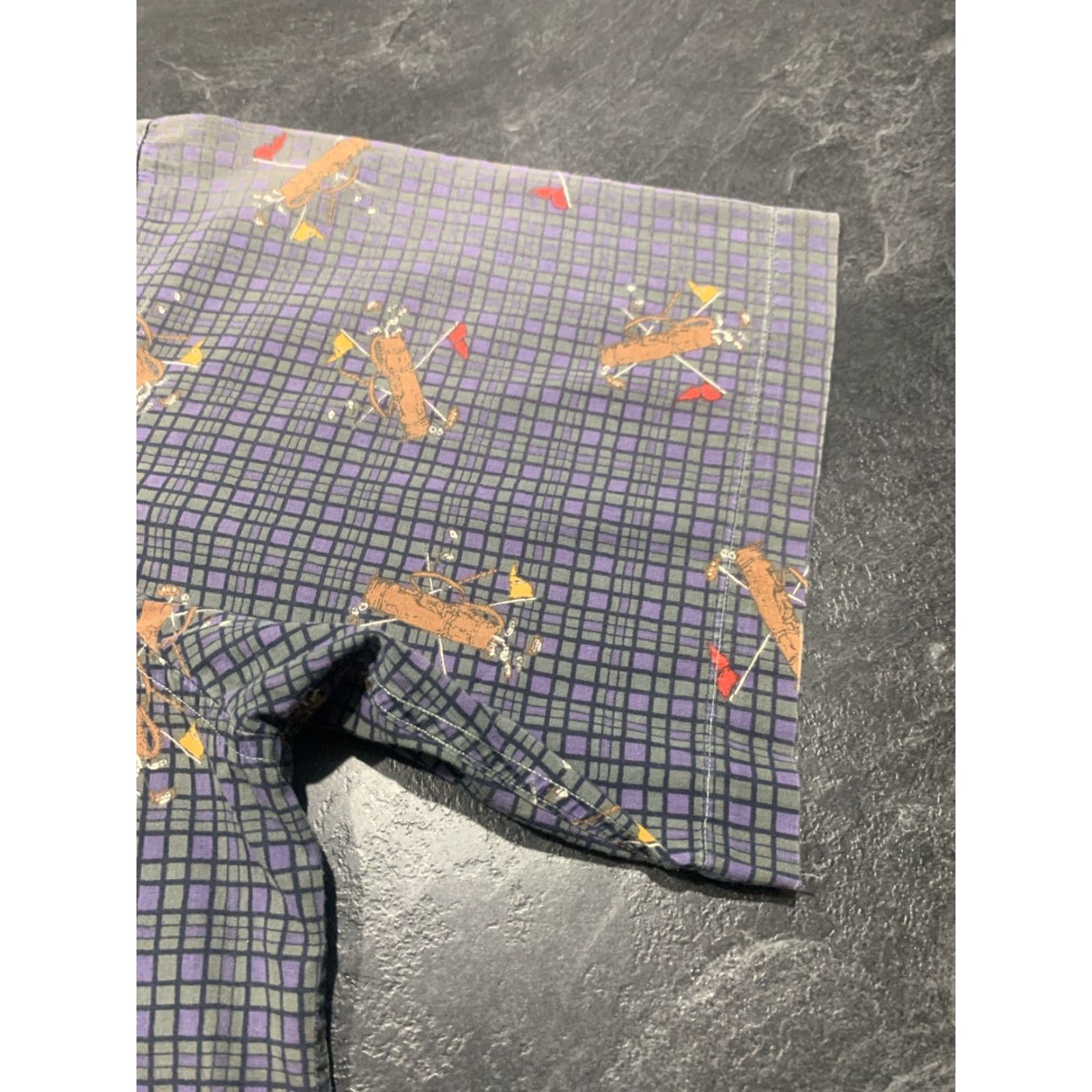 Brooks Brothers BROOKS BROTHERS 1818 Multicolor Button-Up Golf Shirt Short Sleeve XL Mens Size US XL / EU 56 / 4 - 2 Thumbnail