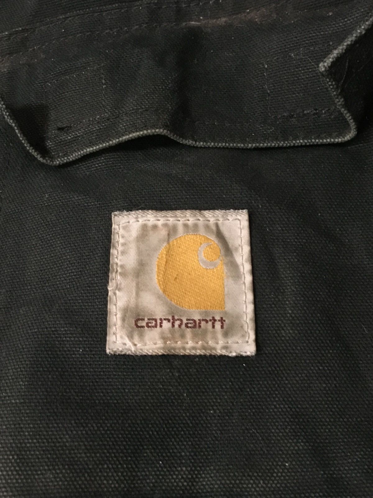 Carhartt × Vintage Black Carhartt Jacket Vintage Y2K Faded Black Size US XL / EU 56 / 4 - 11 Thumbnail