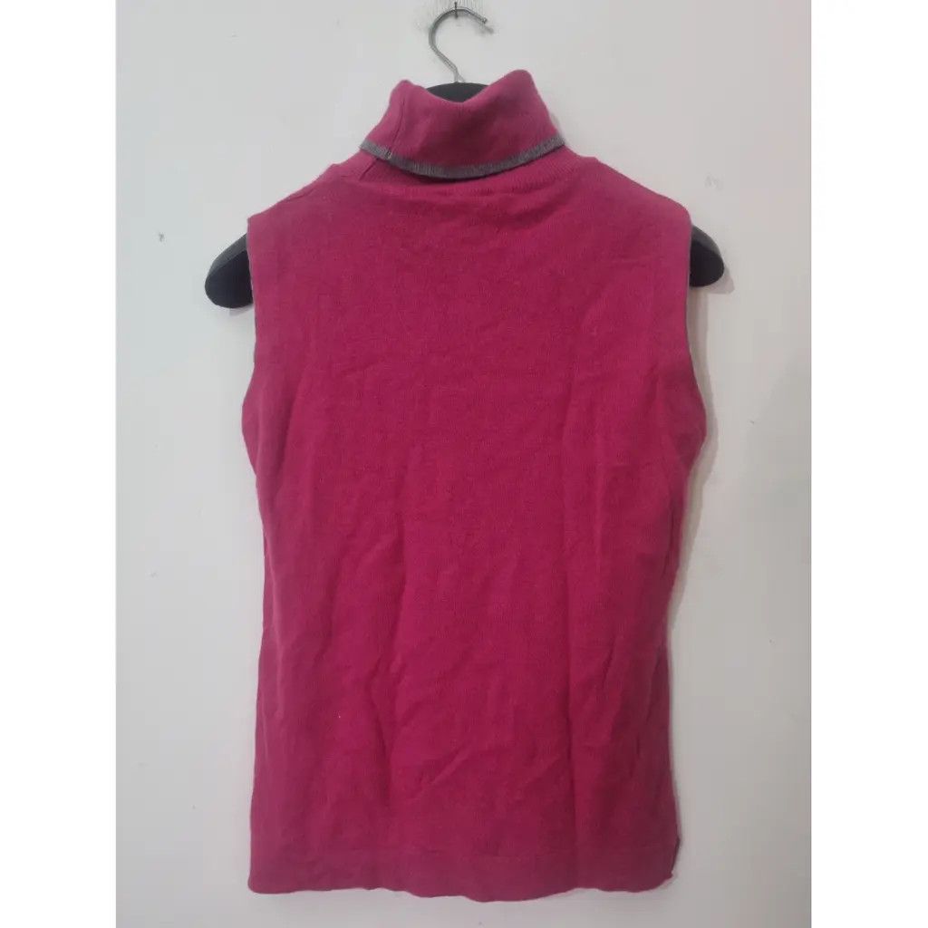 Gerry Weber Gerry Weber Cashmere Blend Sleeveless Turtleneck Knit Size M / US 6-8 / IT 42-44 - 1 Thumbnail