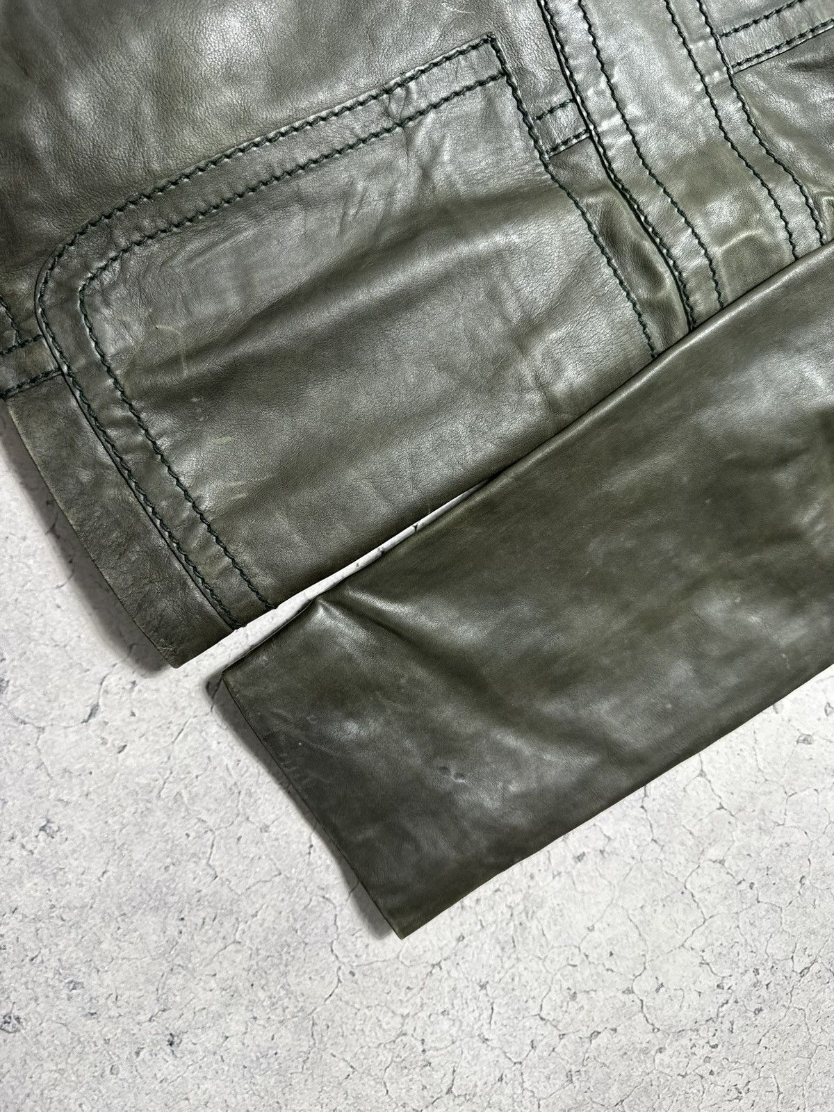 Gucci Gucci Leather Jacket Coat Women’s Luxury Very Rare Vintage Size S / US 4 / IT 40 - 7 Thumbnail