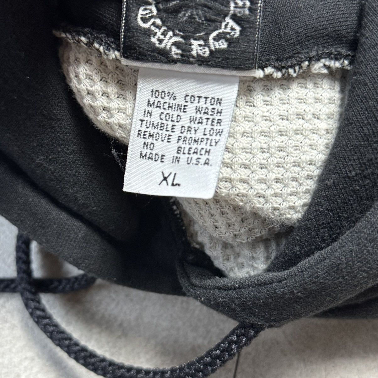 Chrome Hearts Chrome hearts Old Fuck You Logo Thermal Hoodie Size US XL / EU 56 / 4 - 4 Thumbnail