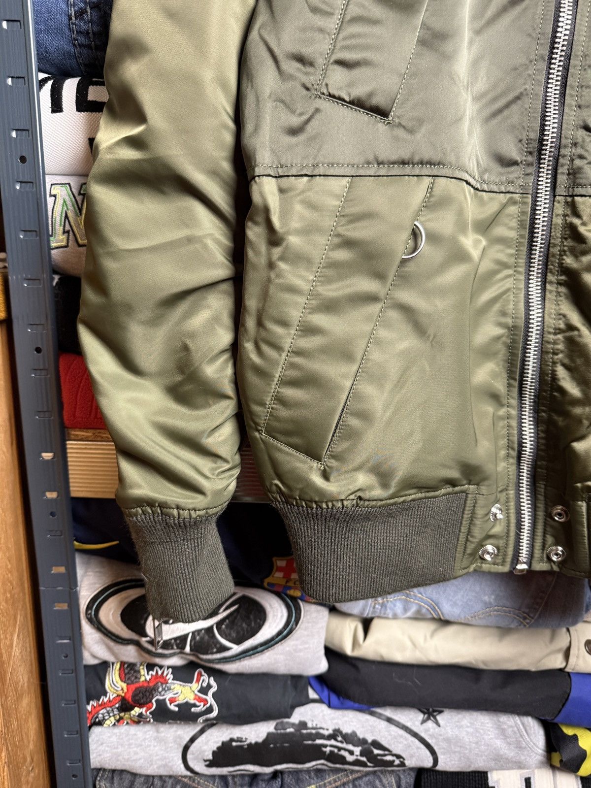 Diesel Diesel Nylon Y2K Reversible Bomber Jacket Size US S / EU 44-46 / 1 - 7 Thumbnail