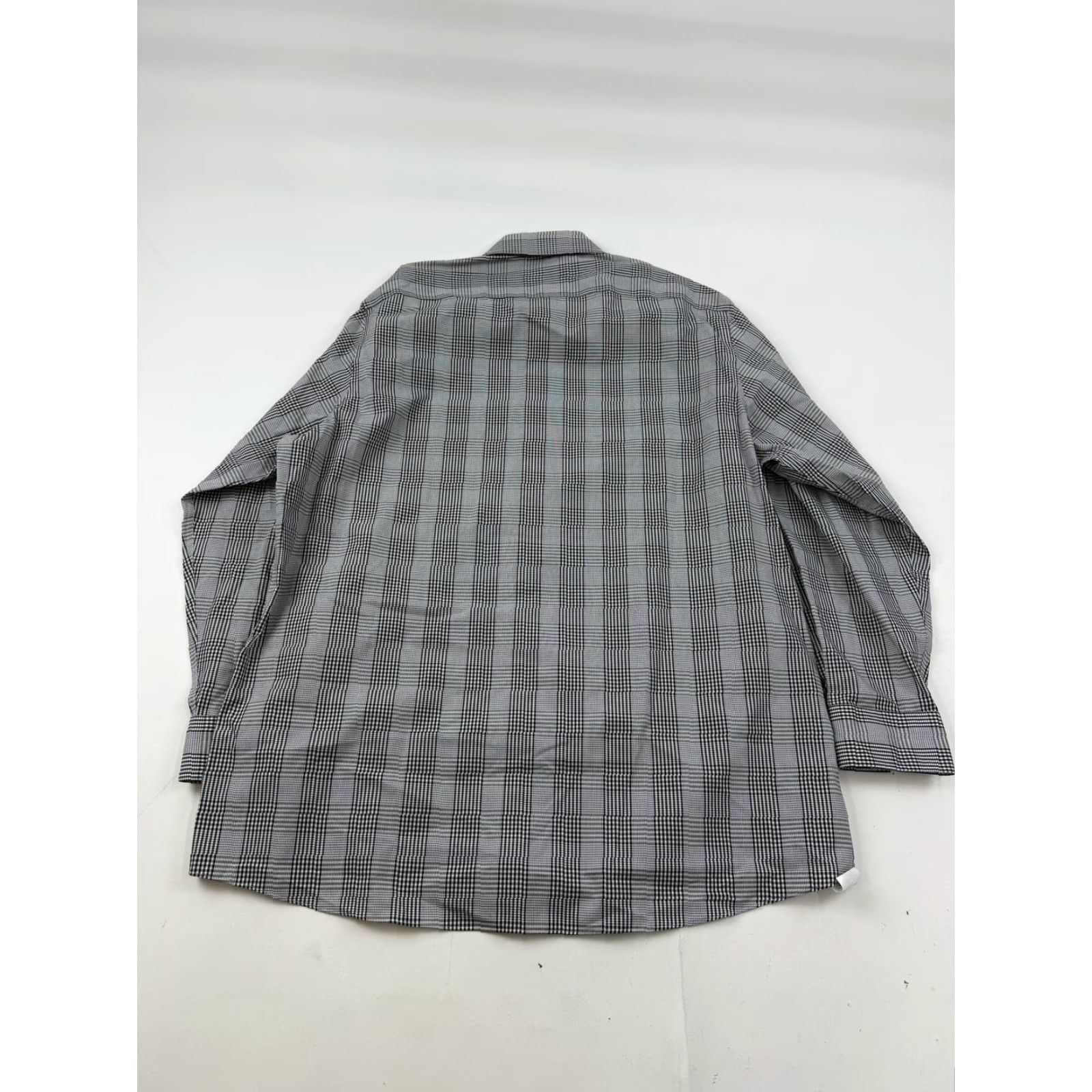 Michael Kors Michael Kors Shirt Mens 16.5 32/33 Gray Plaid Regular Fit Non-Iron Dress Top Size US XL / EU 56 / 4 - 5 Thumbnail