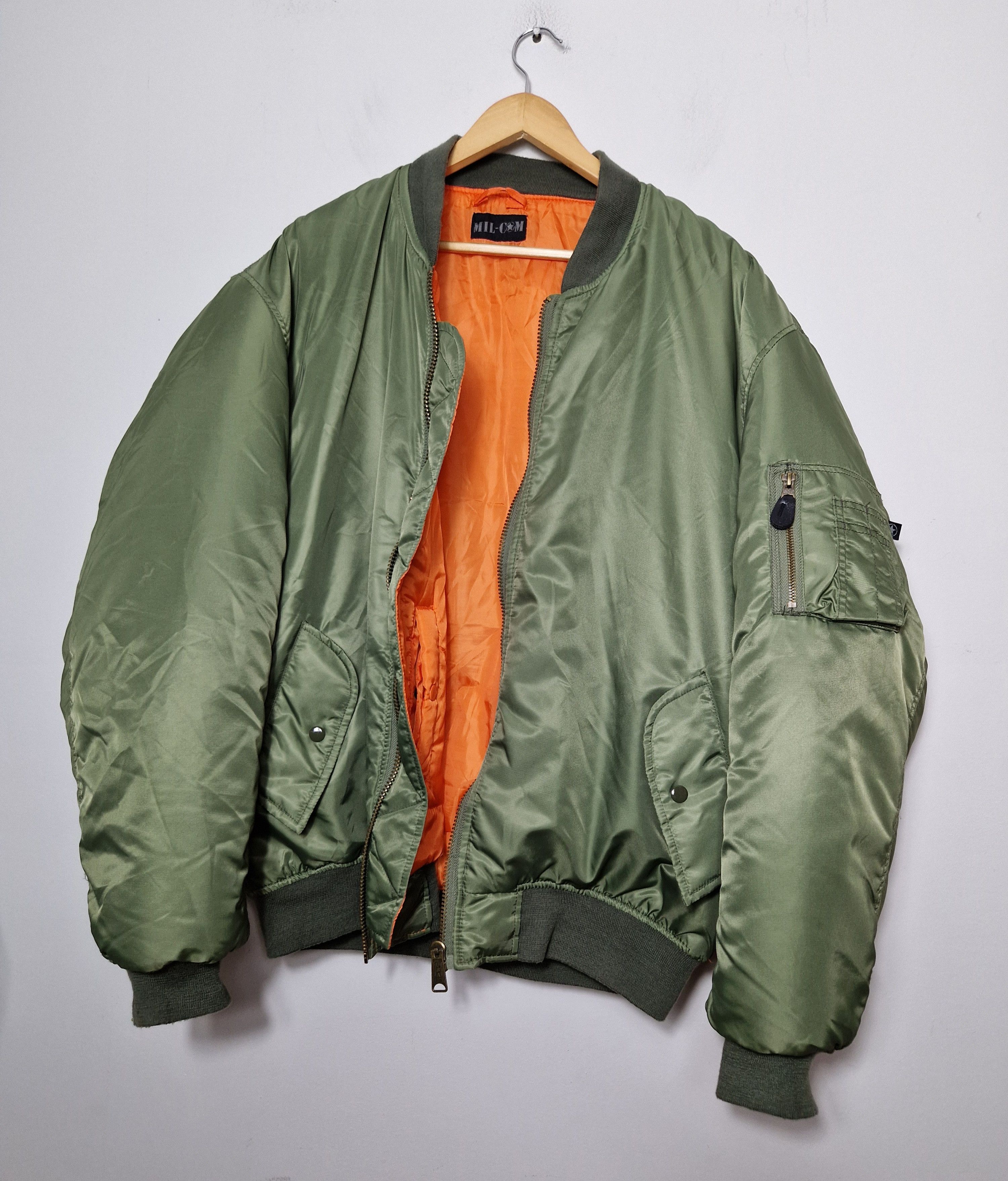 Alpha Industries USAF American Flyers Alpha Vintage Bomber Military MA-1 Size US XXL / EU 58 / 5 - 2 Thumbnail