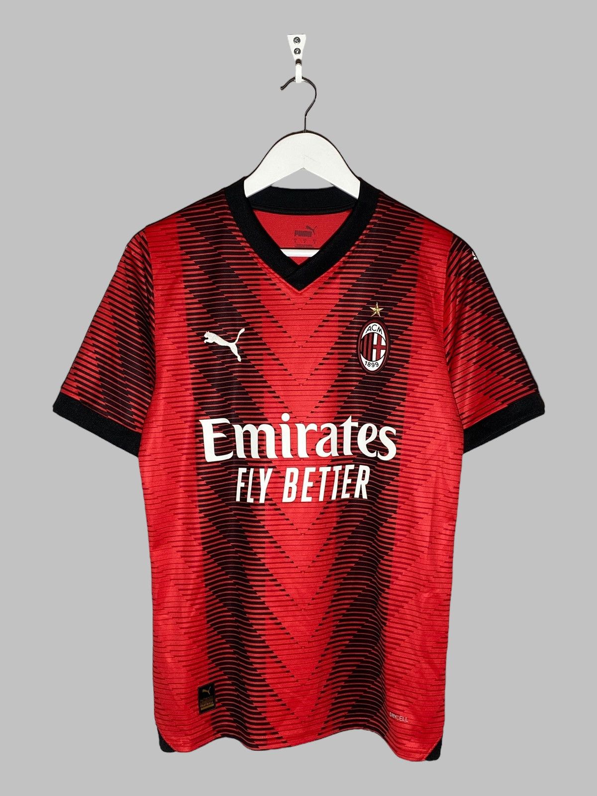 Adidas #4 Tonali Puma AC Milan 2023/24 Football Shirt Size US S / EU 44-46 / 1 - 1 Thumbnail