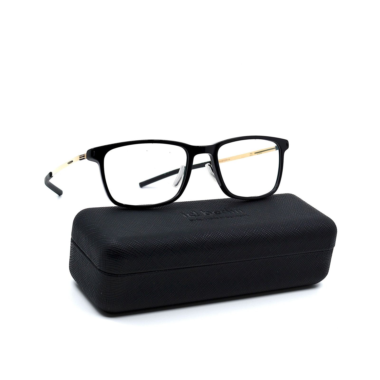 Ic! Berlin NEW IC! BERLIN AKITO BLACK GOLD AUTHENTIC EYEGLASSES FRAME Size ONE SIZE - 5 Thumbnail