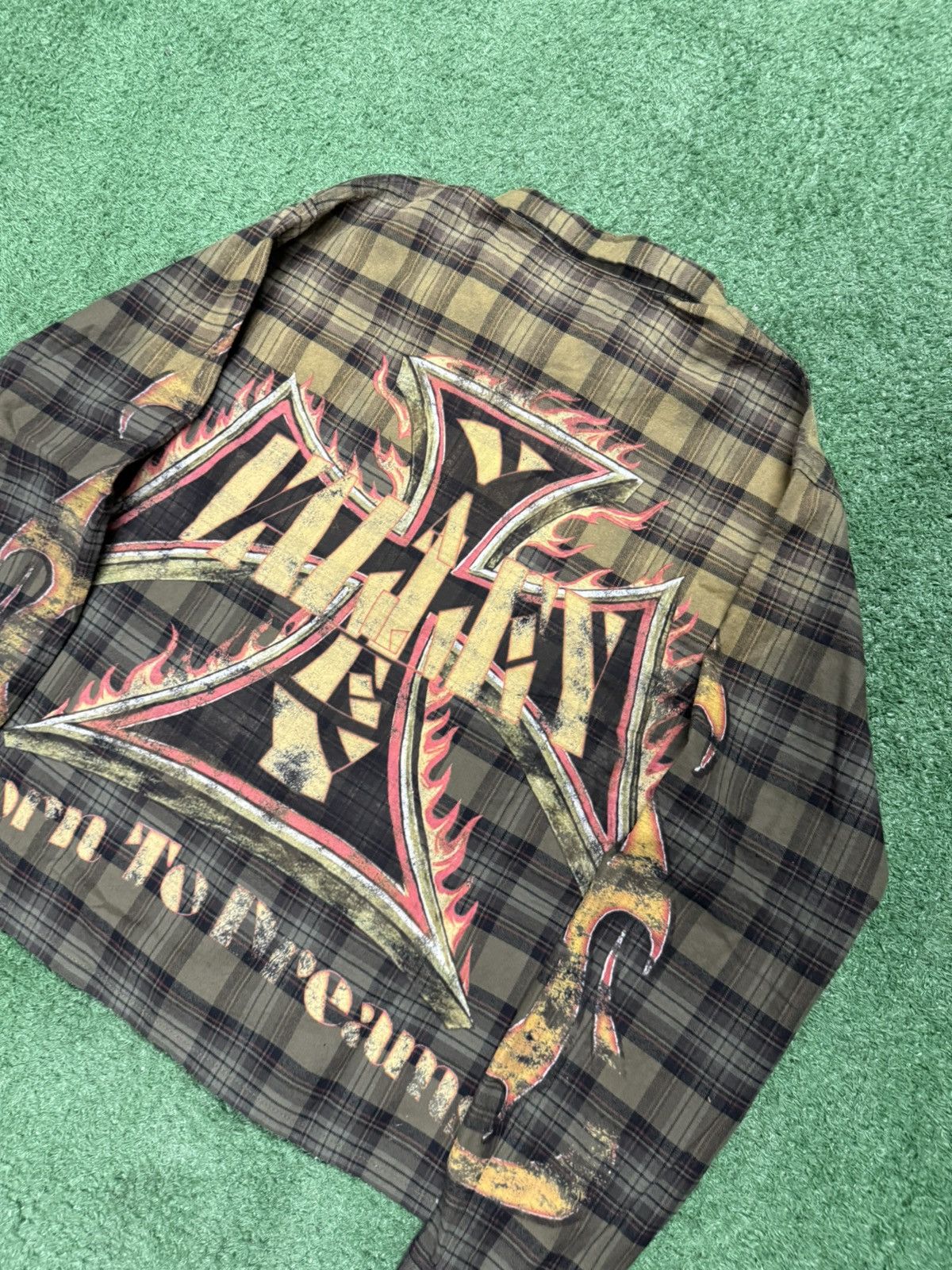 Vale Vale reborn flannel with chopper logo Size US S / EU 44-46 / 1 - 2 Thumbnail