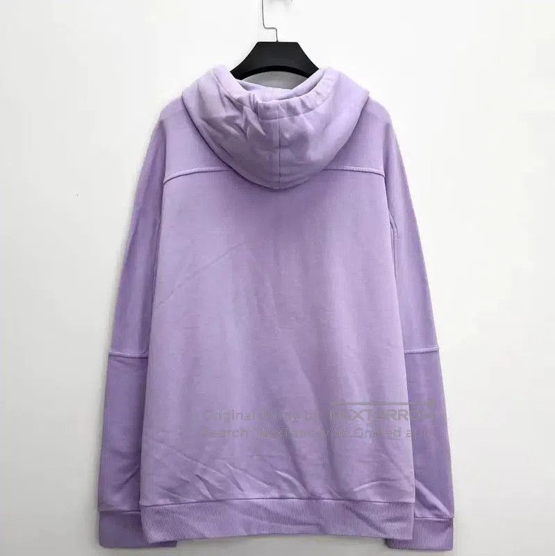 Balmain Balmain Purple Cotton Blend Embroidered Hoodie . Size US XL / EU 56 / 4 - 2 Thumbnail