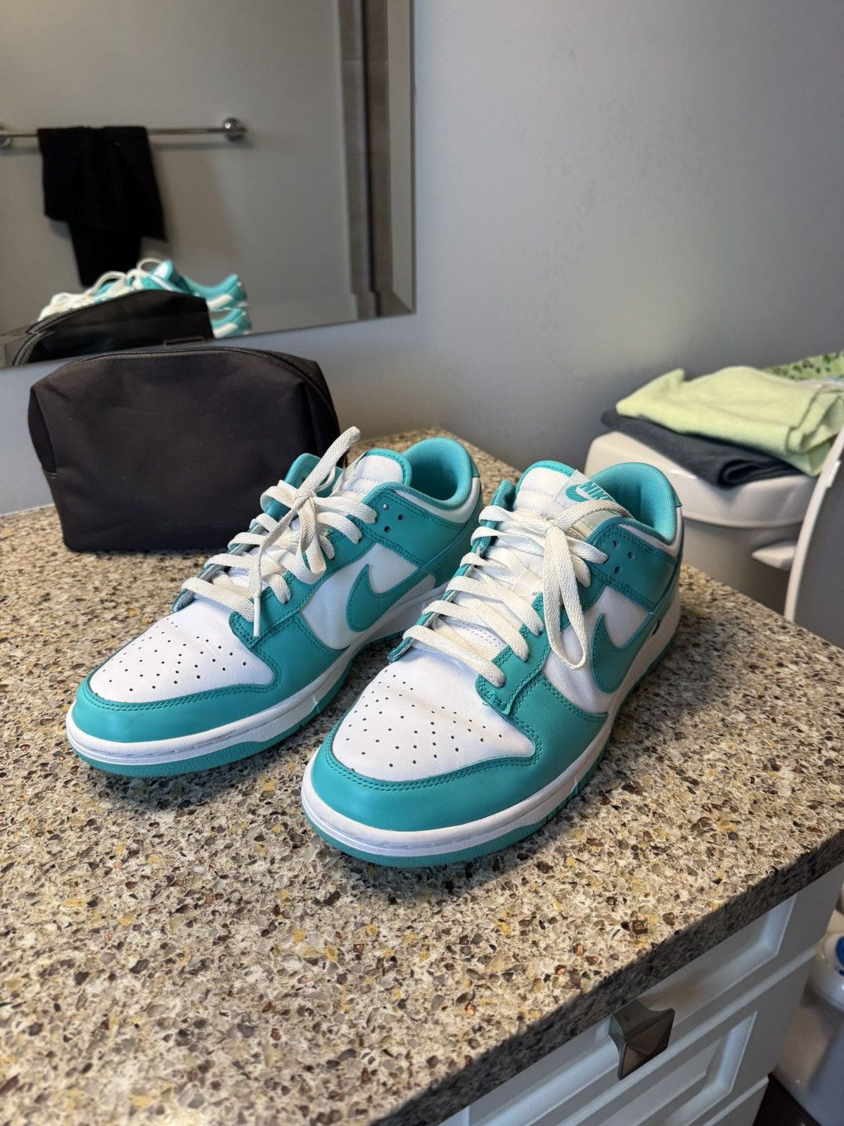 Nike Nike Dunks Clear Jade Size US 10 / EU 43 - 1 Thumbnail