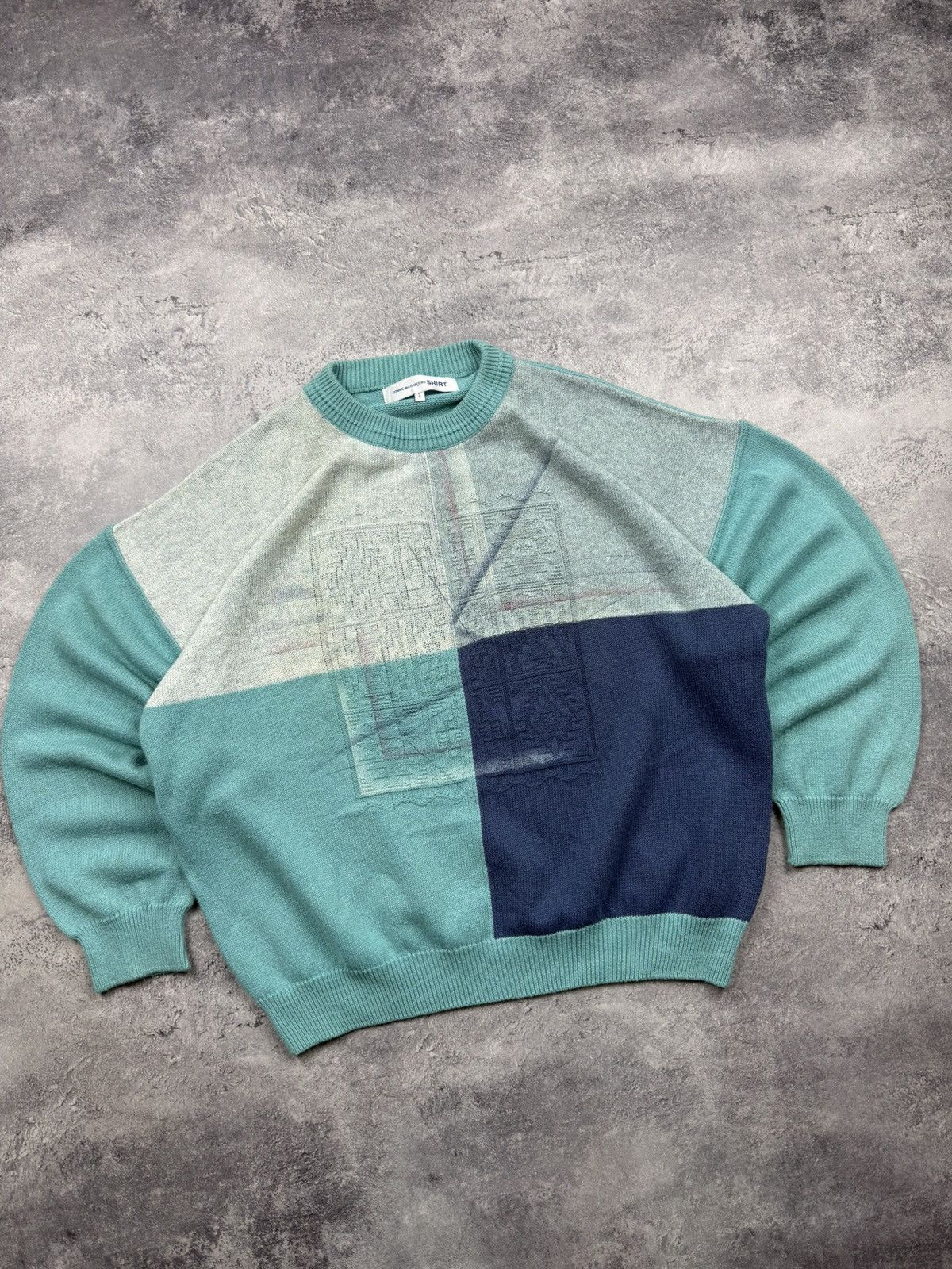 Comme des Garcons SHIRT Comme des Garcons Sweater Japanese Brand Size US L / EU 52-54 / 3 - 3 Thumbnail