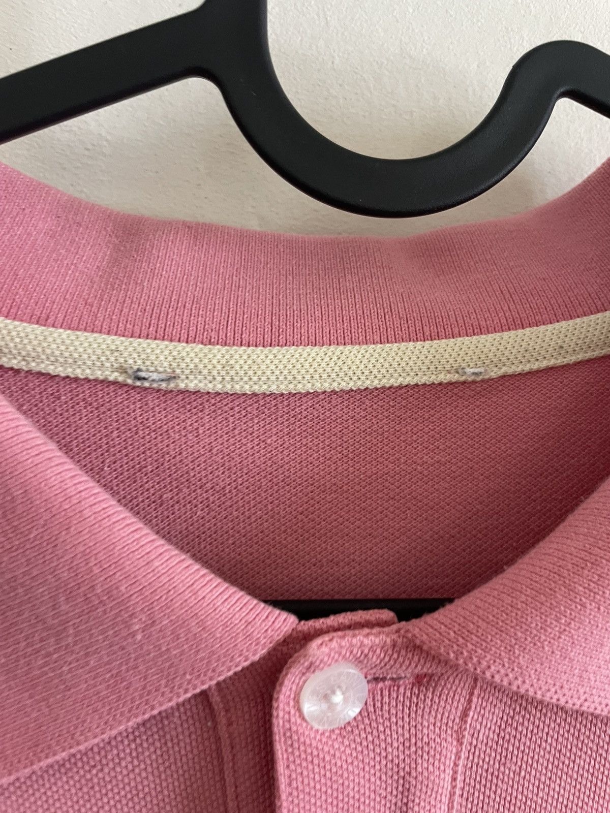 Vintage × Yves Saint Laurent YSL Yves Saint Laurent Vintage Men Pink Luxury Polo Tee Size US L / EU 52-54 / 3 - 6 Thumbnail