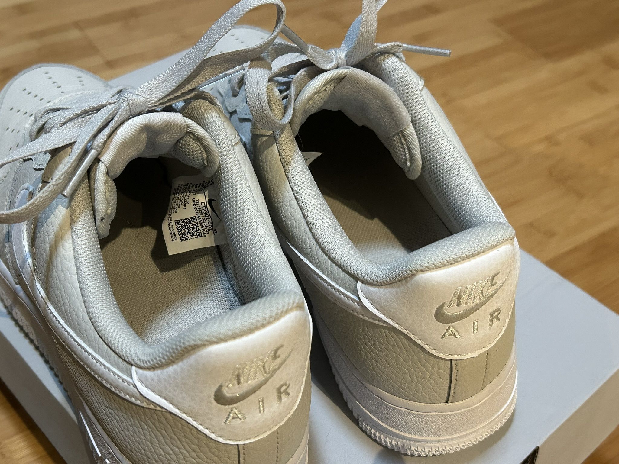 Nike Air Force 1 Light Bone Size US 9.5 / EU 42-43 - 5 Thumbnail