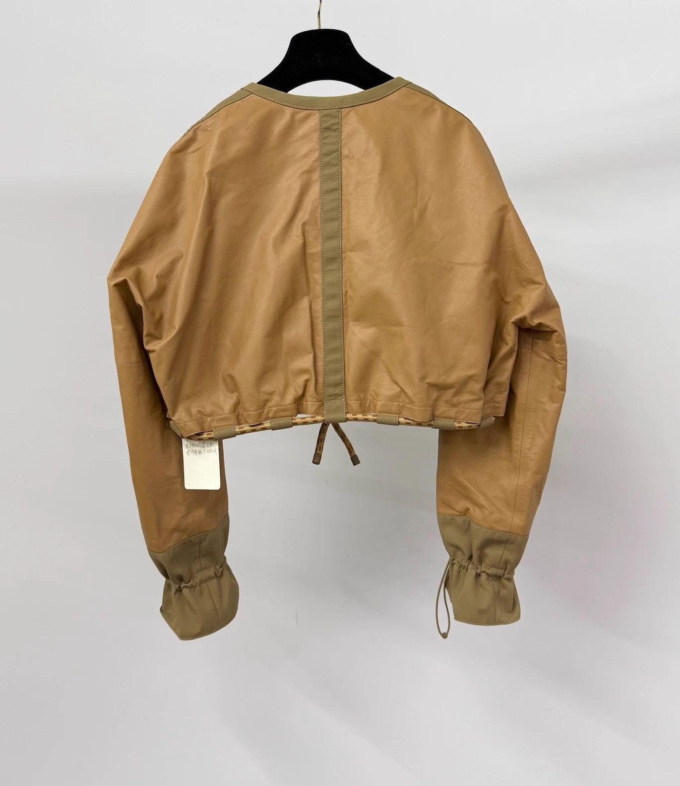 Hermes Hermes short colorblock leather jacket women fr36 Size XS / US 0-2 / IT 36-38 - 2 Thumbnail