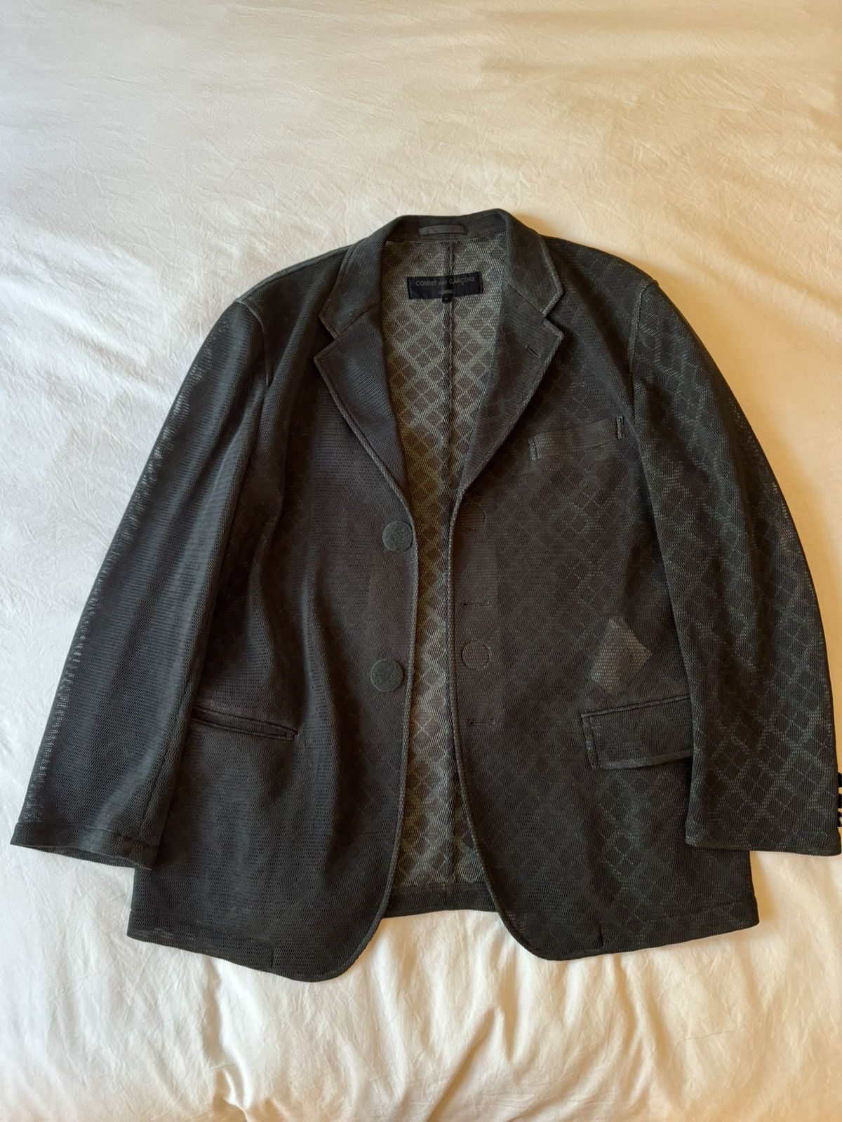 Comme des Garcons Homme Comme des Garçons Homme Blazer Size US M / EU 48-50 / 2 - 1 Thumbnail