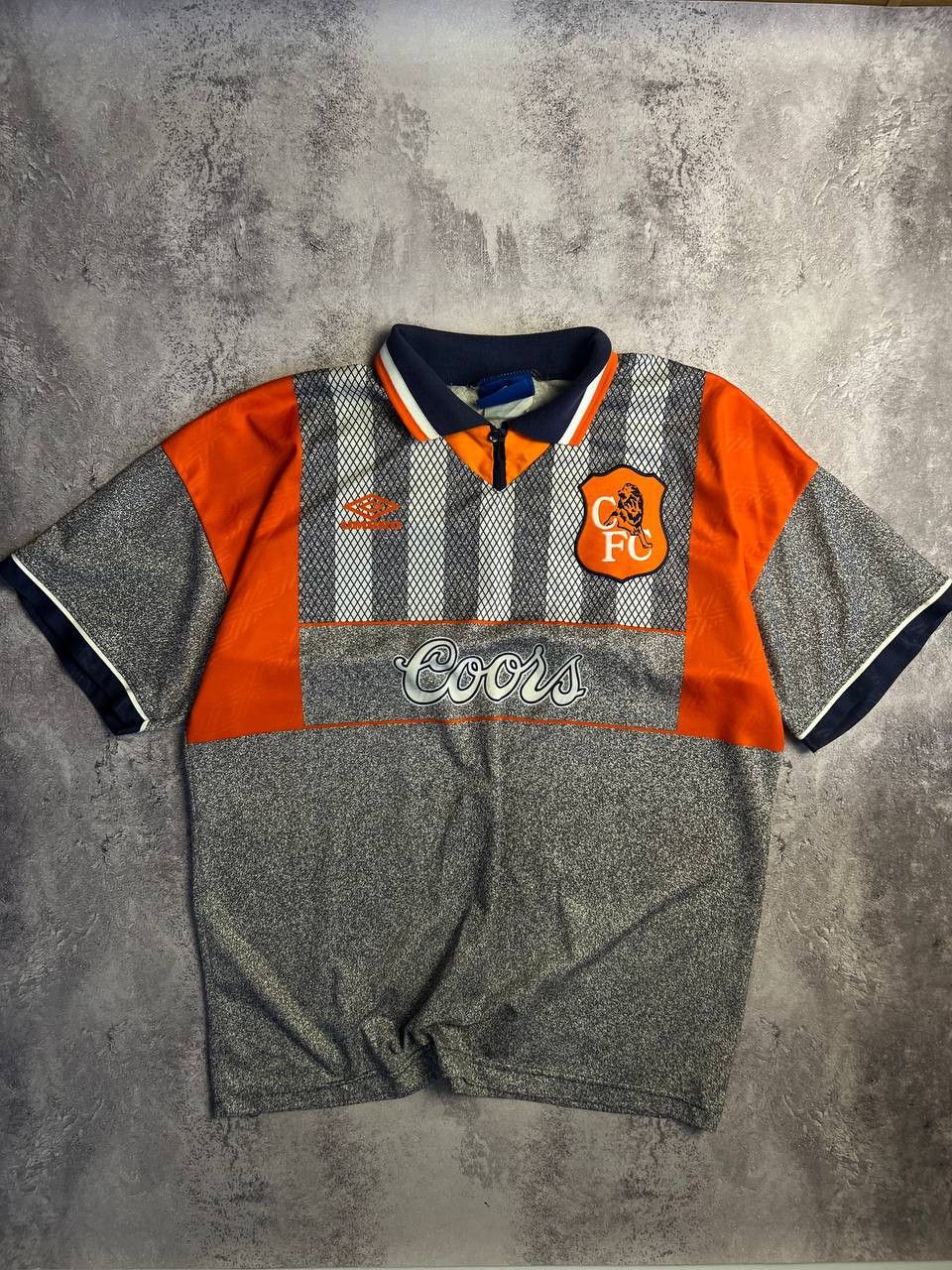 Umbro 🧡 Umbro Vintage Football Jersey – Retro Vibes 🧡 Size US XL / EU 56 / 4 - 1 Thumbnail