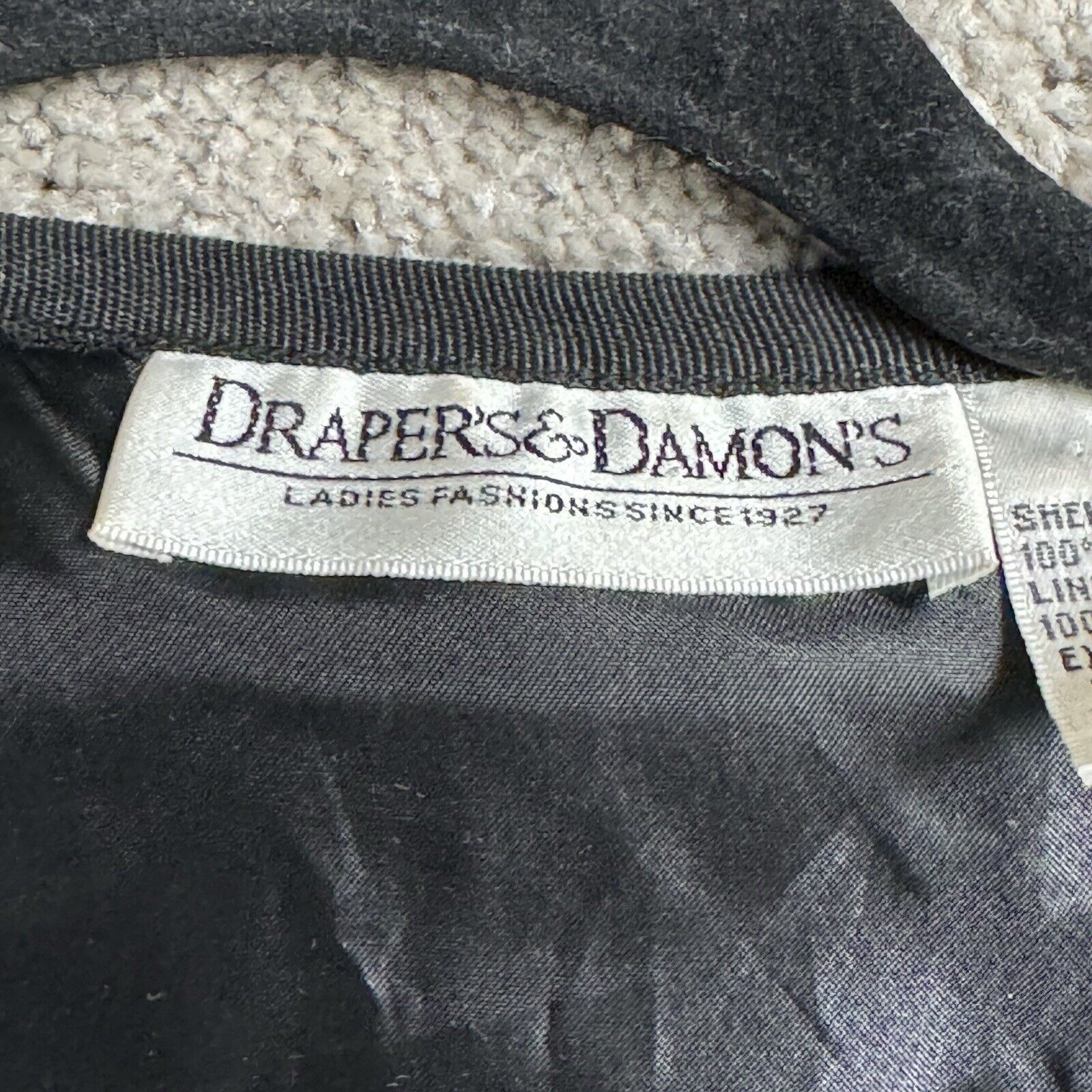 Other Vintage 80s 90s Womens Lined Jacket Medium Avant-Garde Size M / US 6-8 / IT 42-44 - 13 Thumbnail