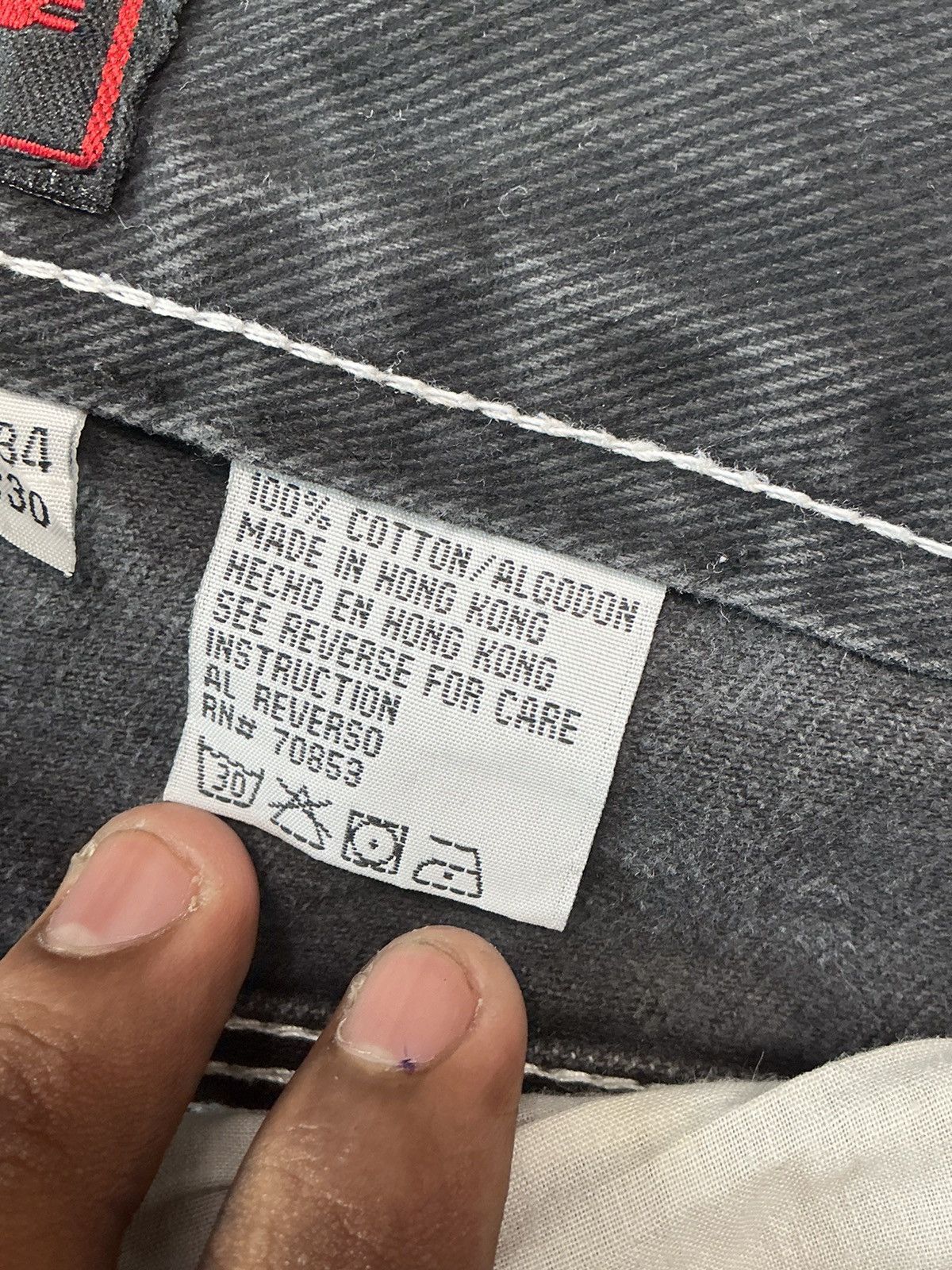 Other Vintage plugg big pocket loose denim Size US 34 / EU 50 - 11 Thumbnail