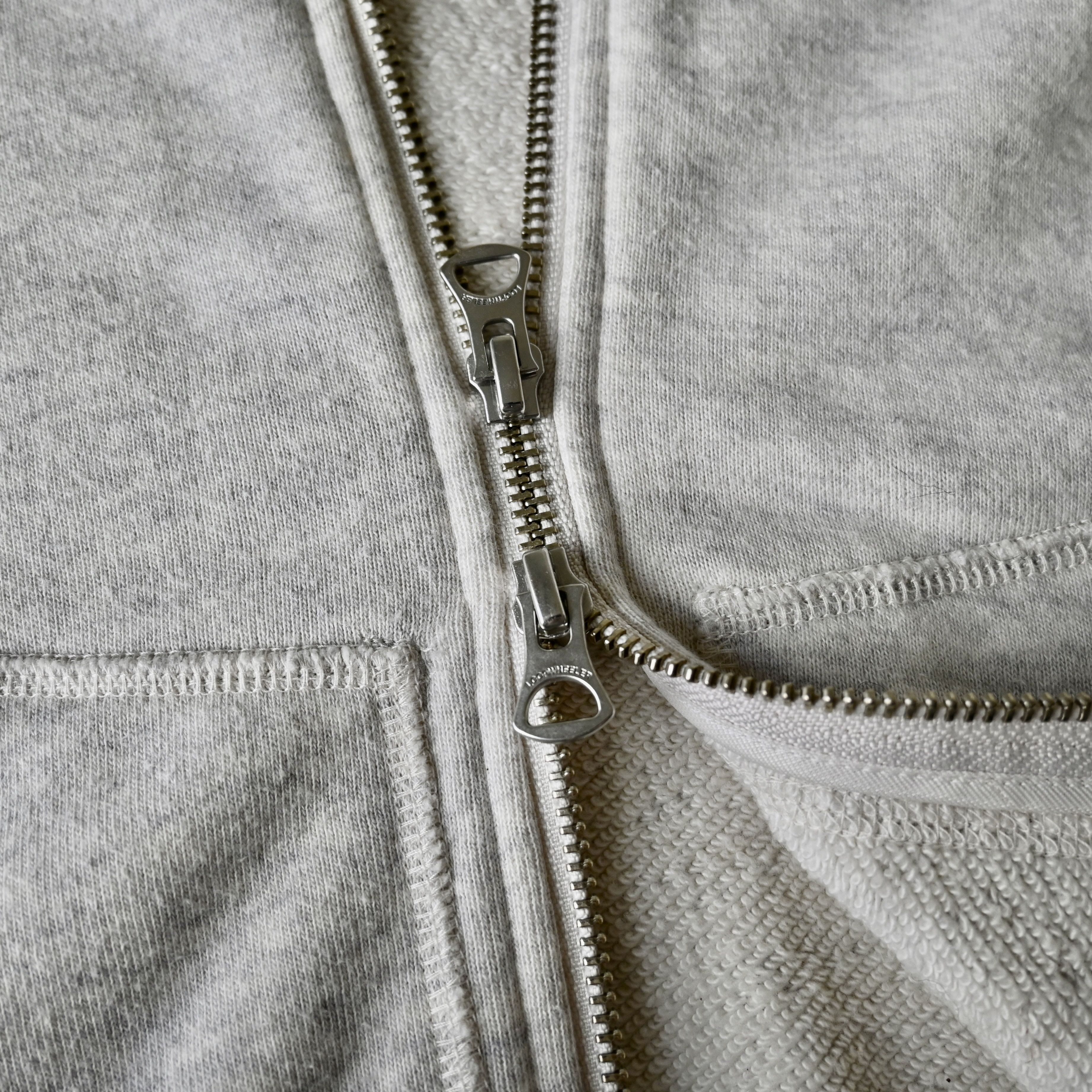 Beams Plus × Loopwheeler Beams Plus x Loopwheeler zip hoodie, oatmeal, made in Japan Size US L / EU 52-54 / 3 - 21 Thumbnail