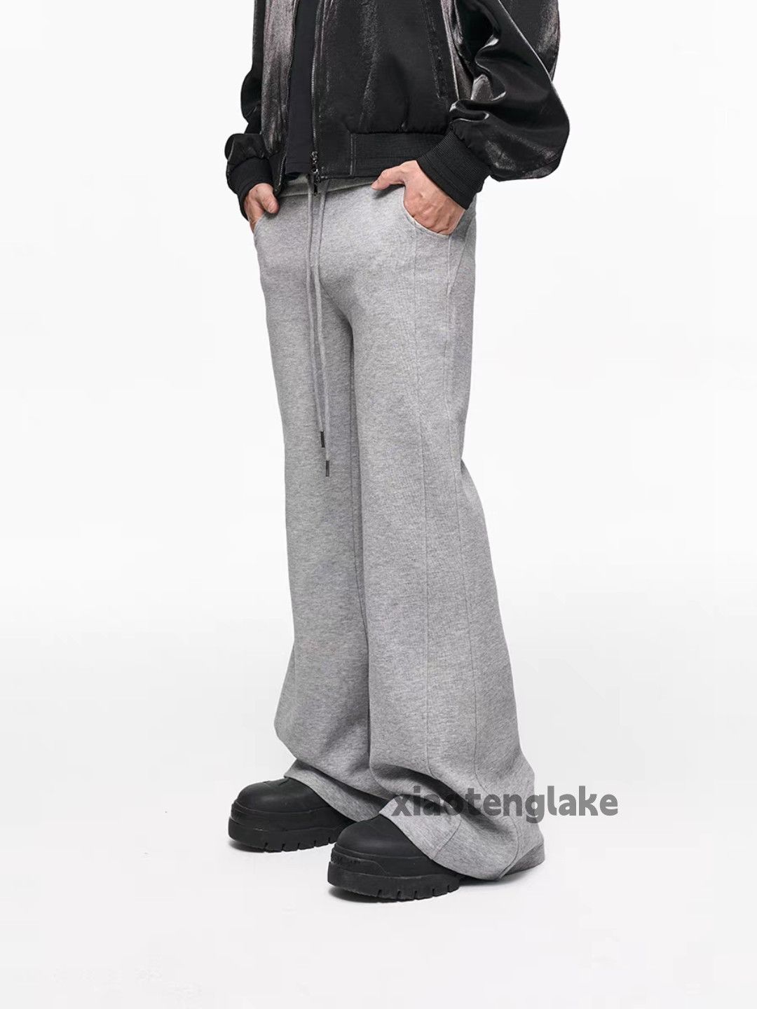 Designer × Japanese Brand × Vintage Unisex utility skate hiphop yuppie baggy bootcut sweatpants Size US 32 / EU 48 - 4 Thumbnail