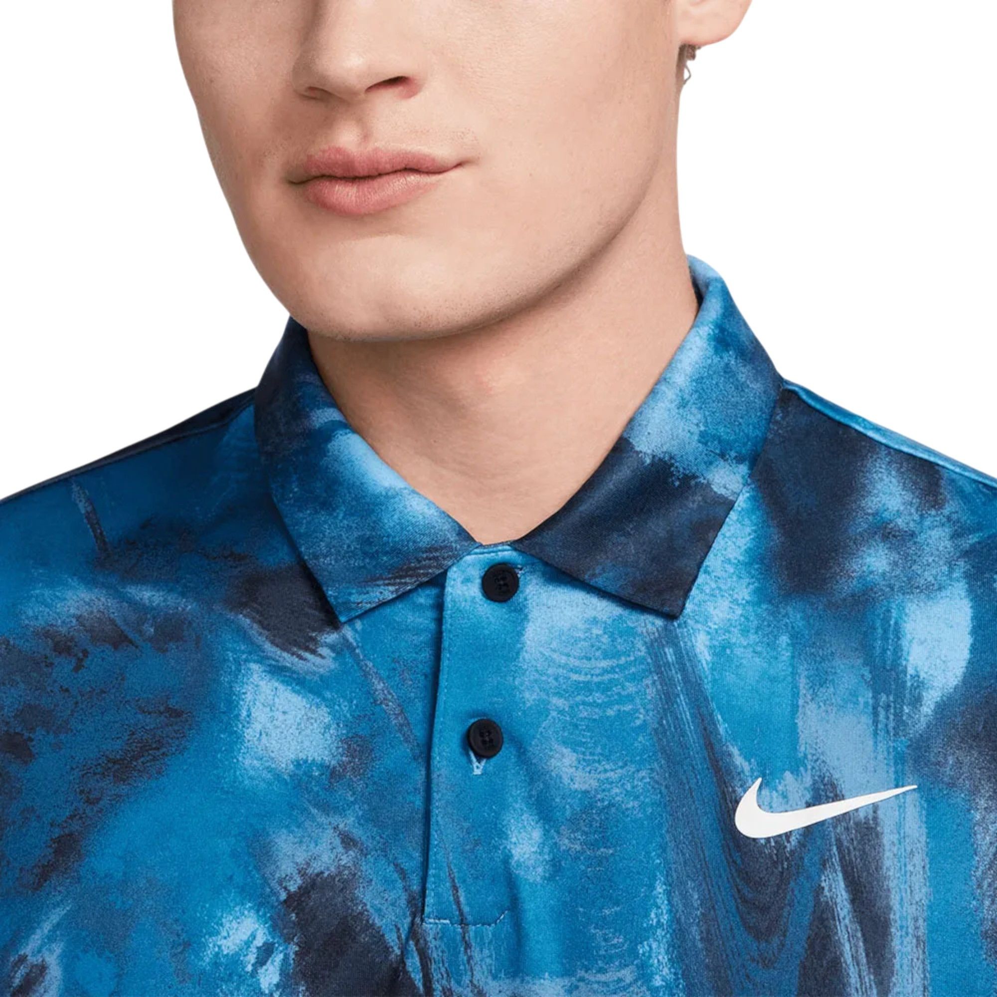 Nike Nike Dri-FIT Tour Ombre Golf Polo Shirt Obsidian FD5935-451 Size US S / EU 44-46 / 1 - 6 Thumbnail