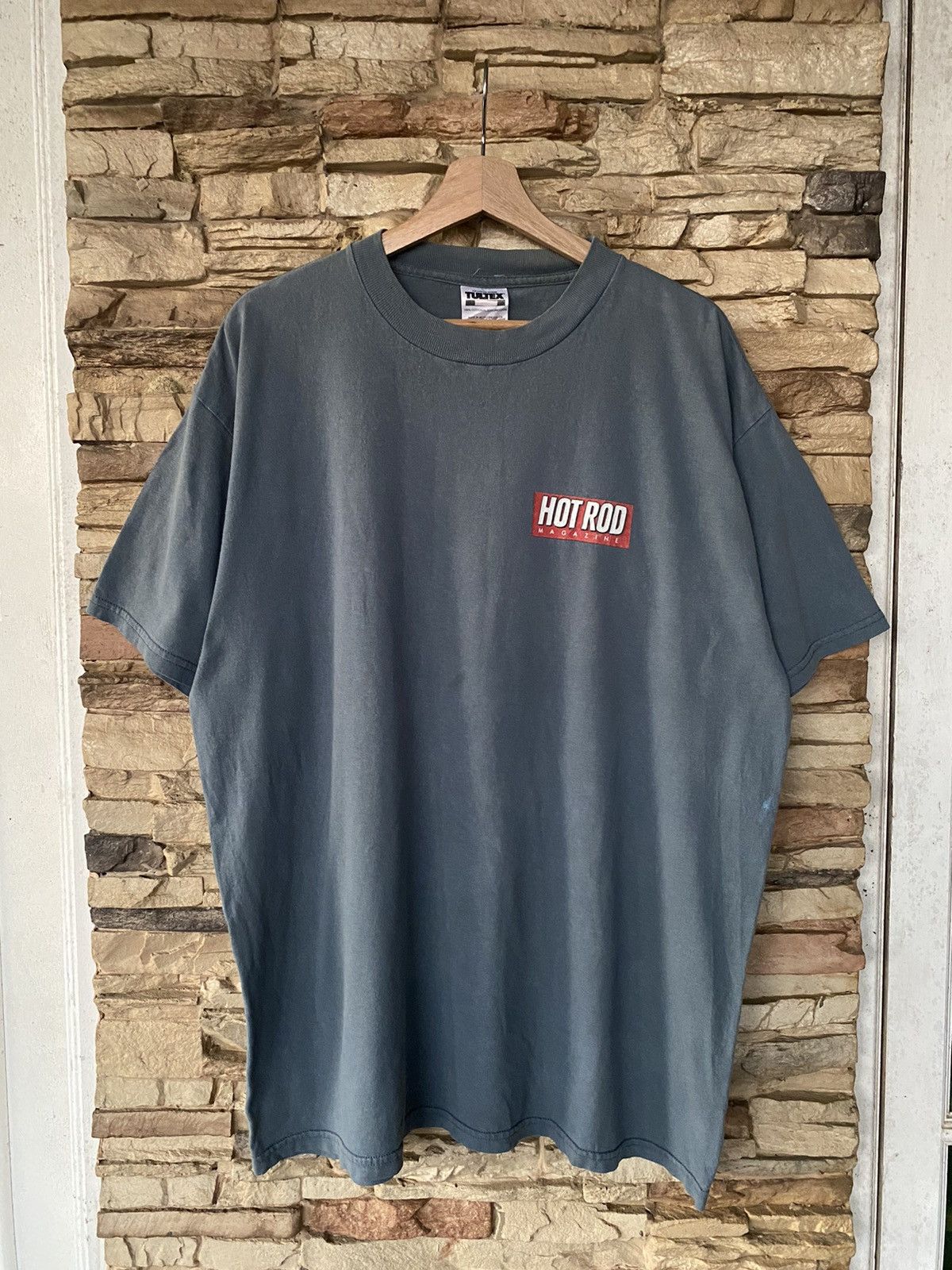 Vintage 1999 Hot Rod Magazine Lead Seed 90s Tees racing nascar