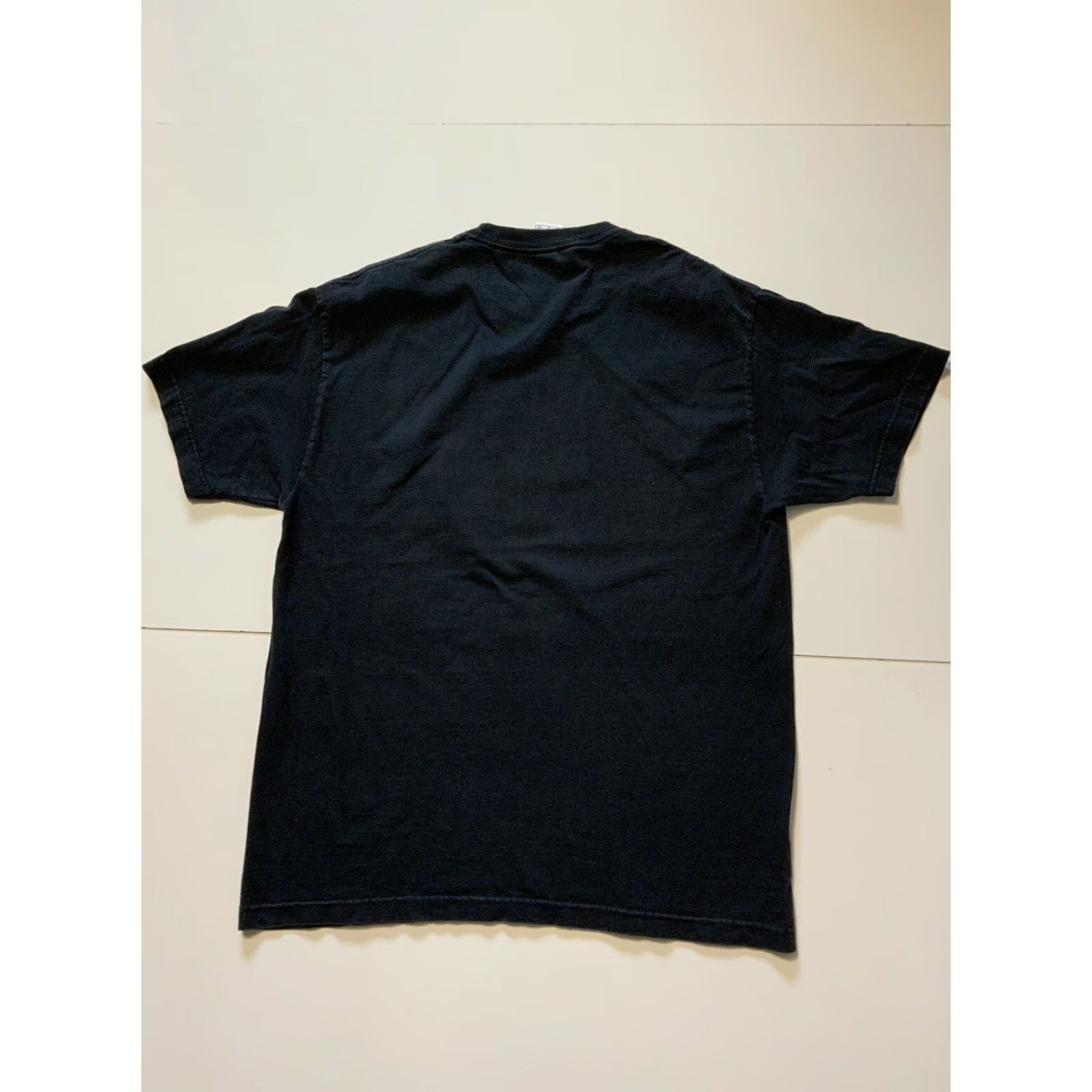 Vintage Revolucion Revolution Skull Military Anarchy Rock Band Black Graphic T-Shirt LG Mens L Graphic Skull Military Anarchy Rock Band Black T-Shirt Size US L / EU 52-54 / 3 - 3 Thumbnail
