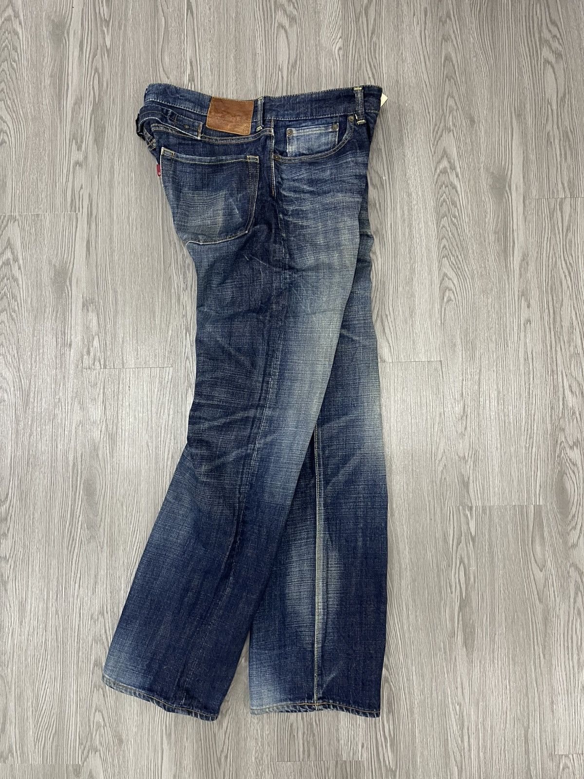 Eternal Japan Back Buckle Slubby Denim