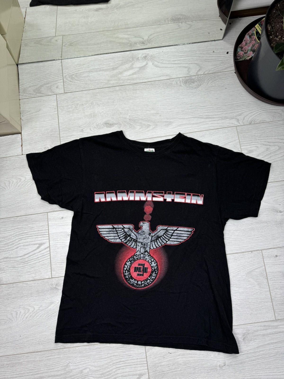 Band Tees × Vintage Vintage Rammstein Made in Germany T-Shirt Slipknot Slayer Size US S / EU 44-46 / 1 - 1 Thumbnail