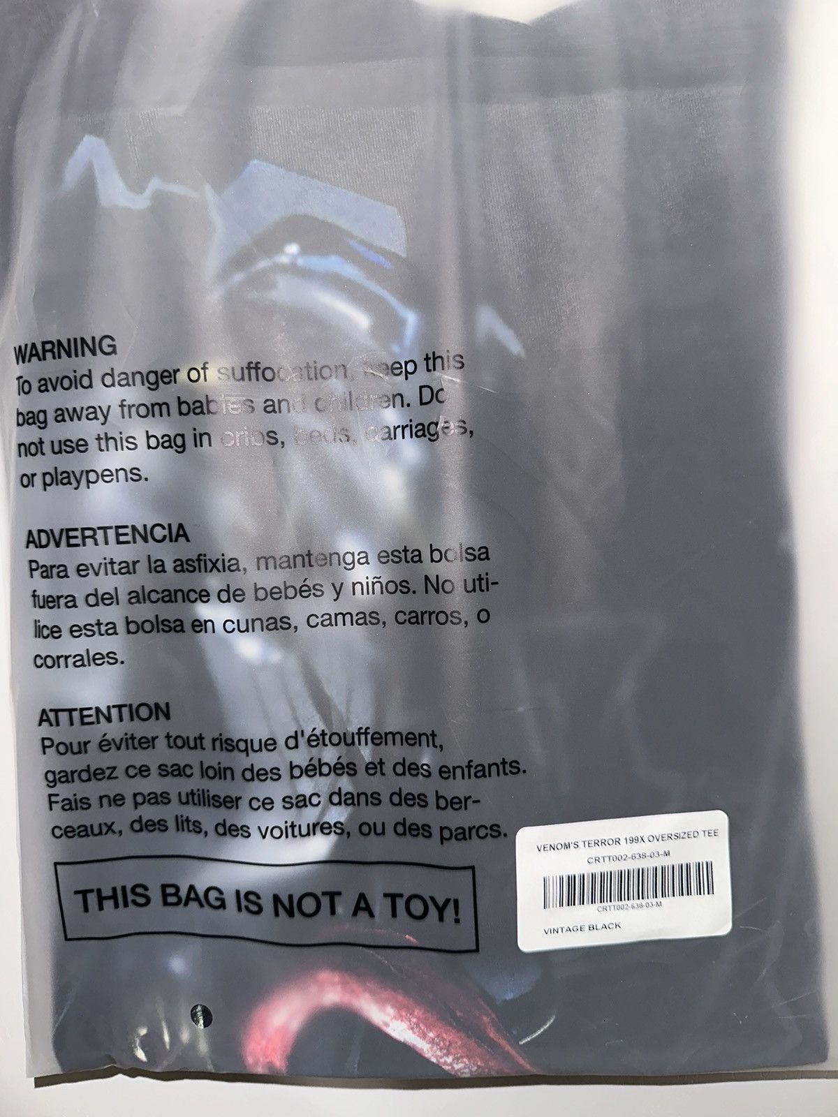 Darc Sport CIVIL REGIME X DARC SPORT X MARVELS SPIDER-MAN VENOMS TERROR Size US M / EU 48-50 / 2 - 6 Thumbnail
