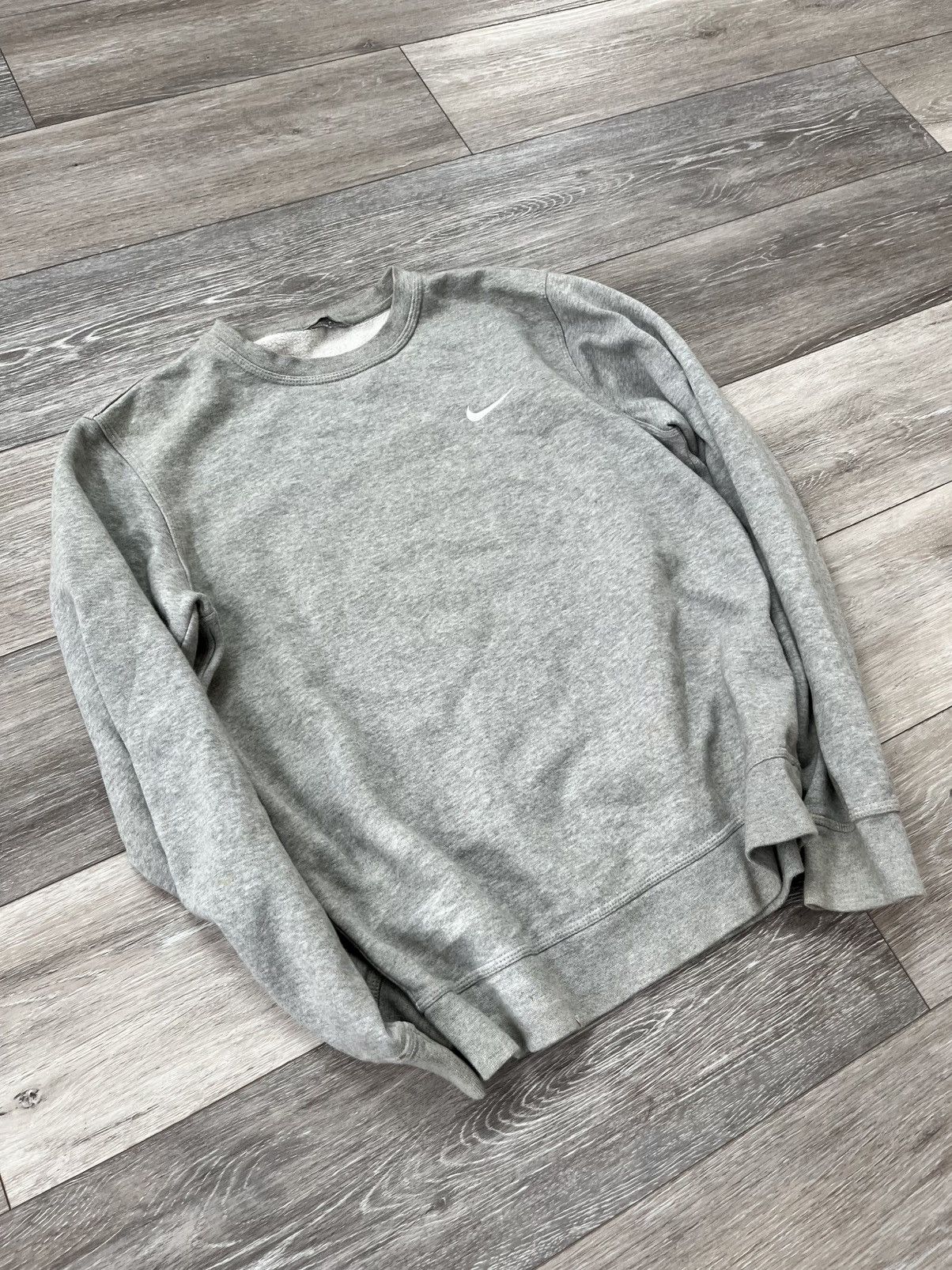 Nike Nike Solo Swoosh Fleece Crewneck Size US M / EU 48-50 / 2 - 3 Thumbnail