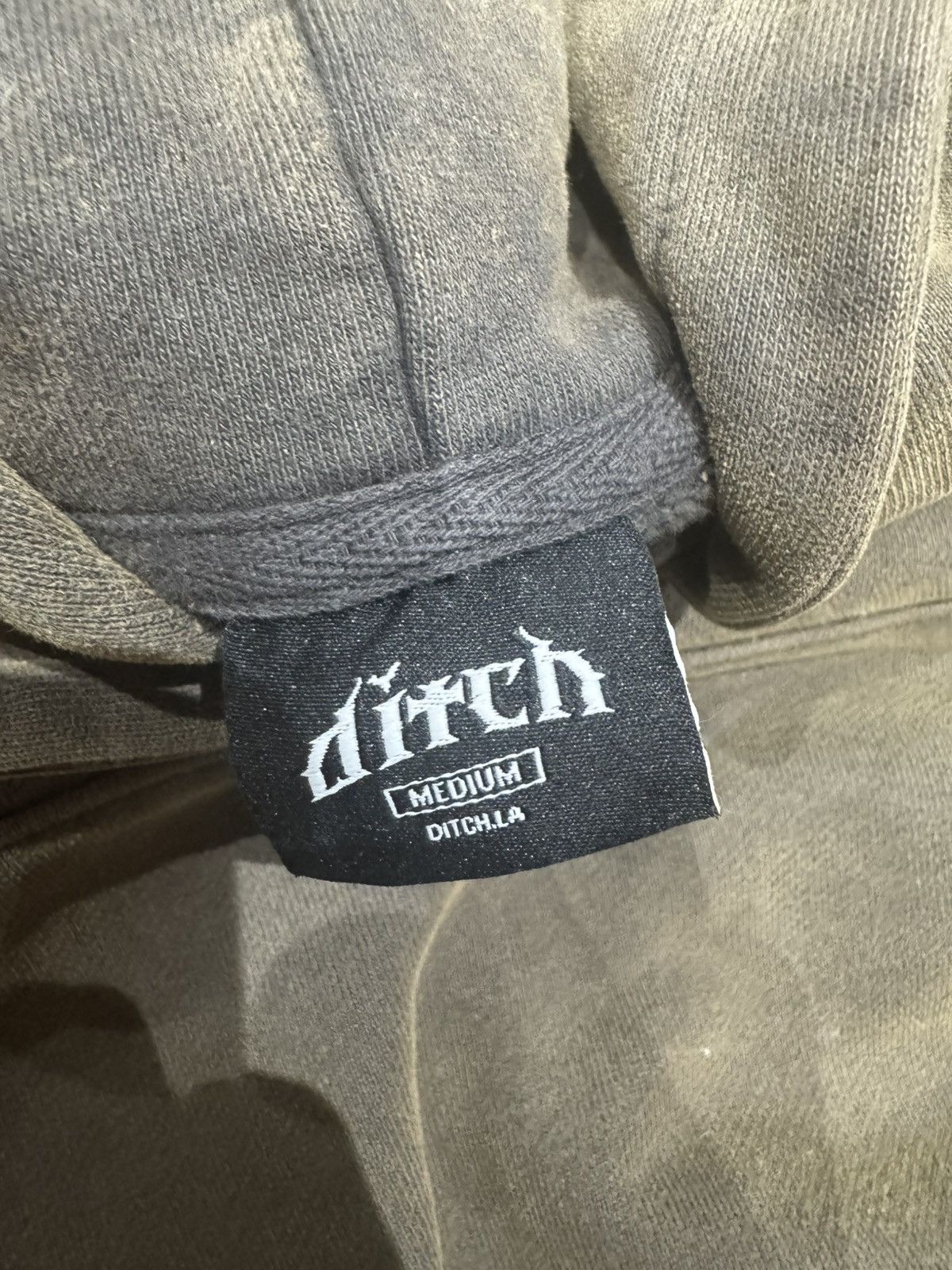 Designer × Vintage Baggy Deisgner Ash Ditch La Missing Patch Pullover Hoodie Size US M / EU 48-50 / 2 - 4 Thumbnail
