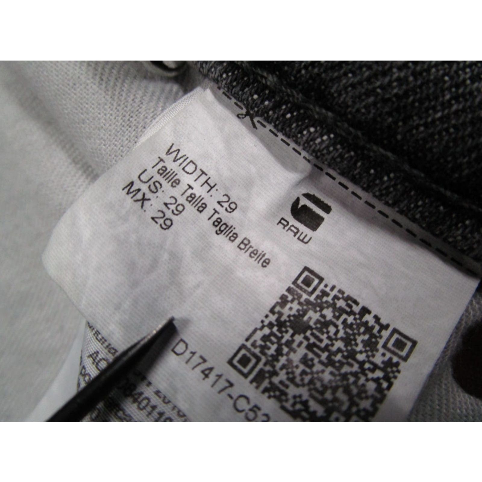 G-Star G Star Shorts 29 Gray Denim Straight Button Fly 11" Skate Casual Mens Size US 29 - 3 Thumbnail