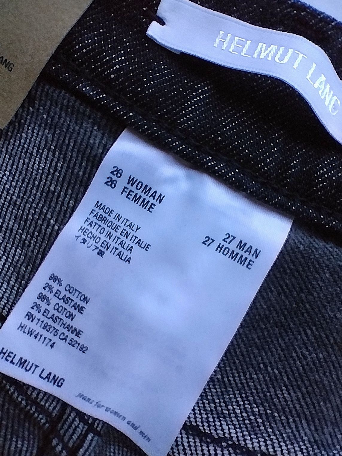 Helmut Lang Slim jeans Size 26" / US 2 / IT 38 - 6 Thumbnail