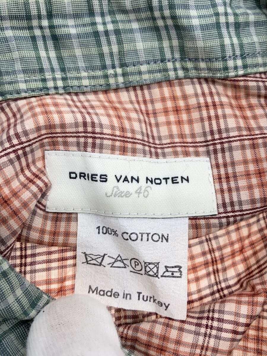 Dries Van Noten Reconstructed Plaid Short Sleeve Button Shirt Size US S / EU 44-46 / 1 - 4 Thumbnail
