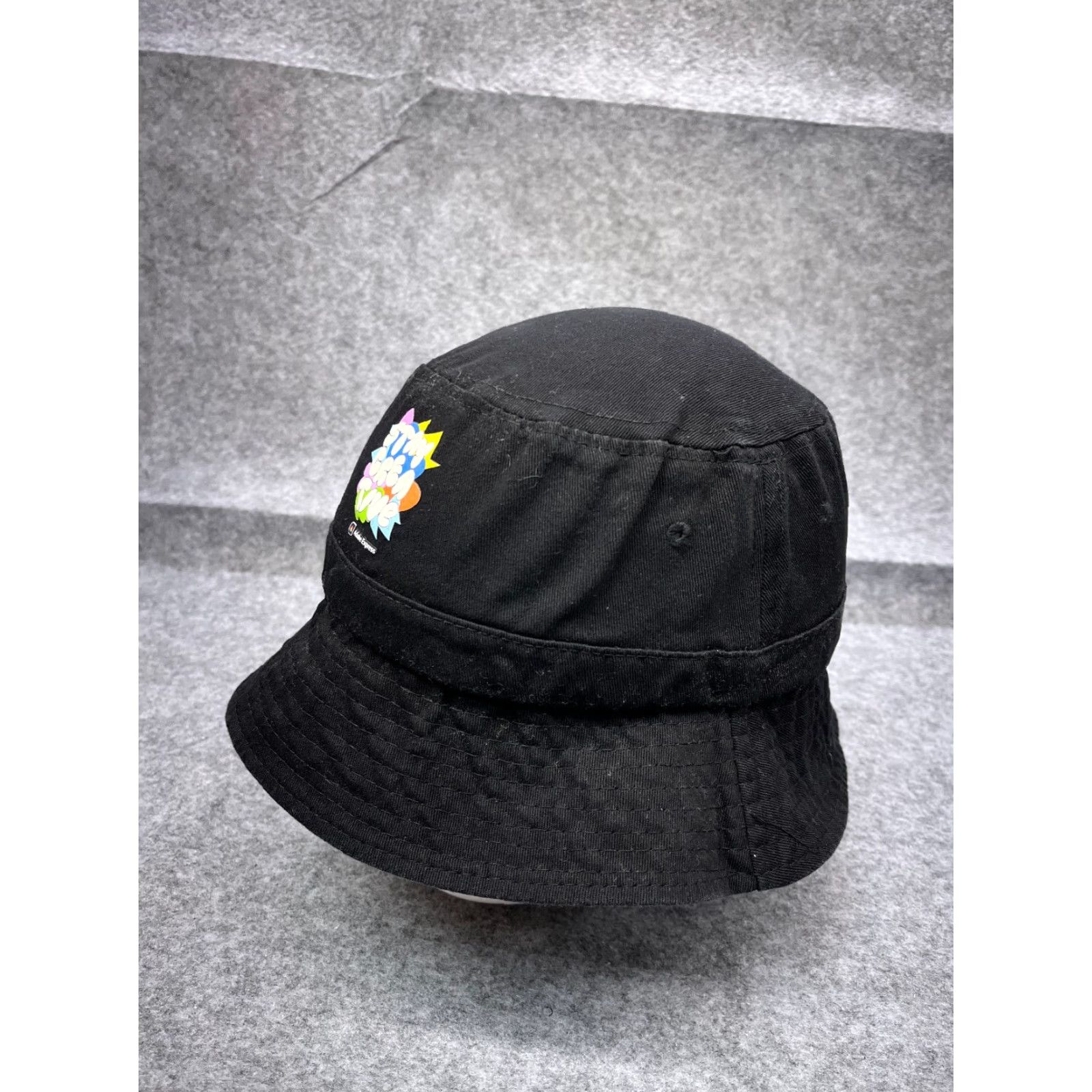 Vintage Apollo USA Bucket Hat Adult One Size Black Cotton Stay Creative Express Outdoor Logo Lightweight Twill Casual Summer Fall Winter Men’s Women’s Size ONE SIZE - 4 Thumbnail