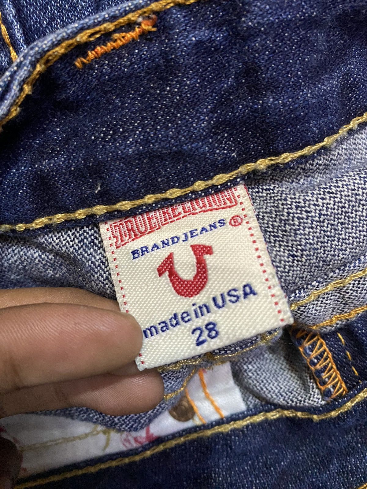 True Religion × Vintage Flare jeans true Religion Boot cut Size 30" / US 8 / IT 44 - 6 Thumbnail